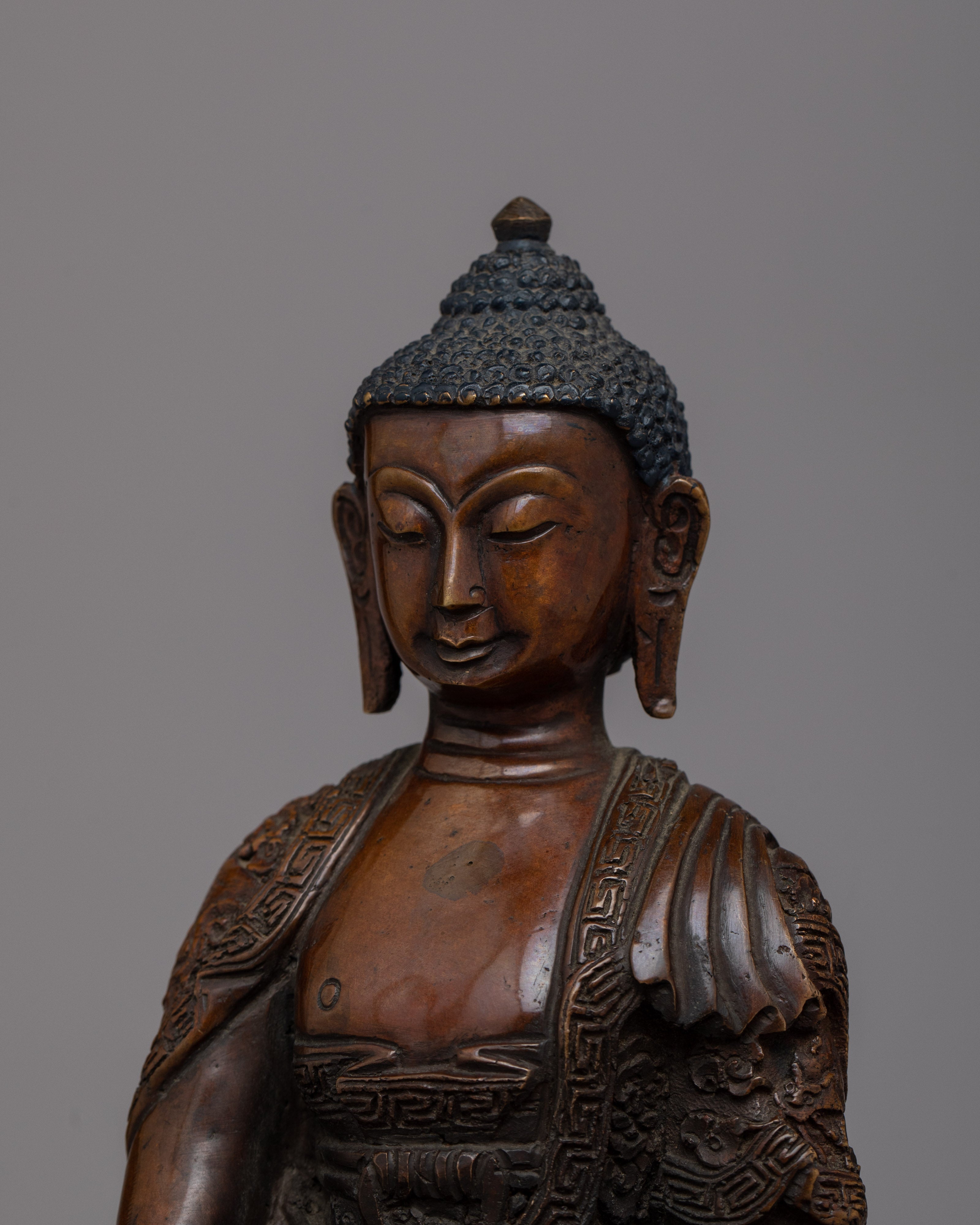 The Buddha Shakyamuni Buddha Statue | Handcrafted Sacred Sculpture for Meditation & Spirituality