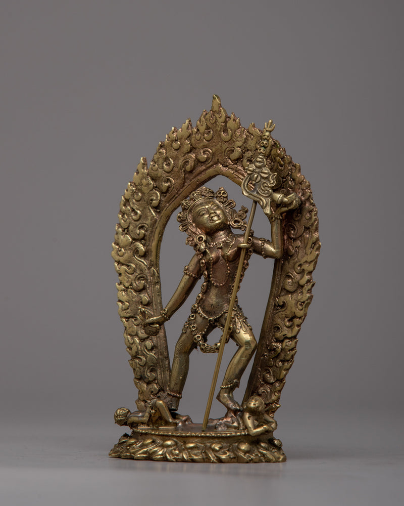 Vajrayogini Mantra Practice Statue | Buddhist Wrathful Tantric Goddess for Spiritual Decor