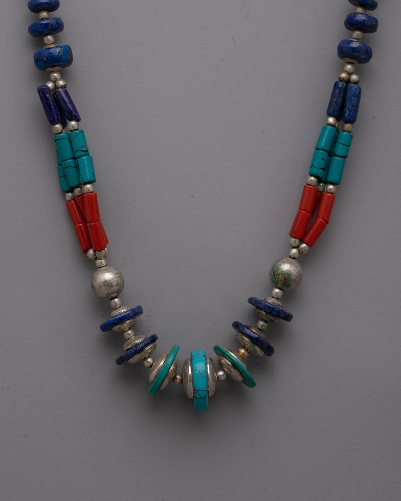 Nepal Tibetan Jewelry Necklace | the Beauty of Tibetan and Nepalese Himalayan Accessory