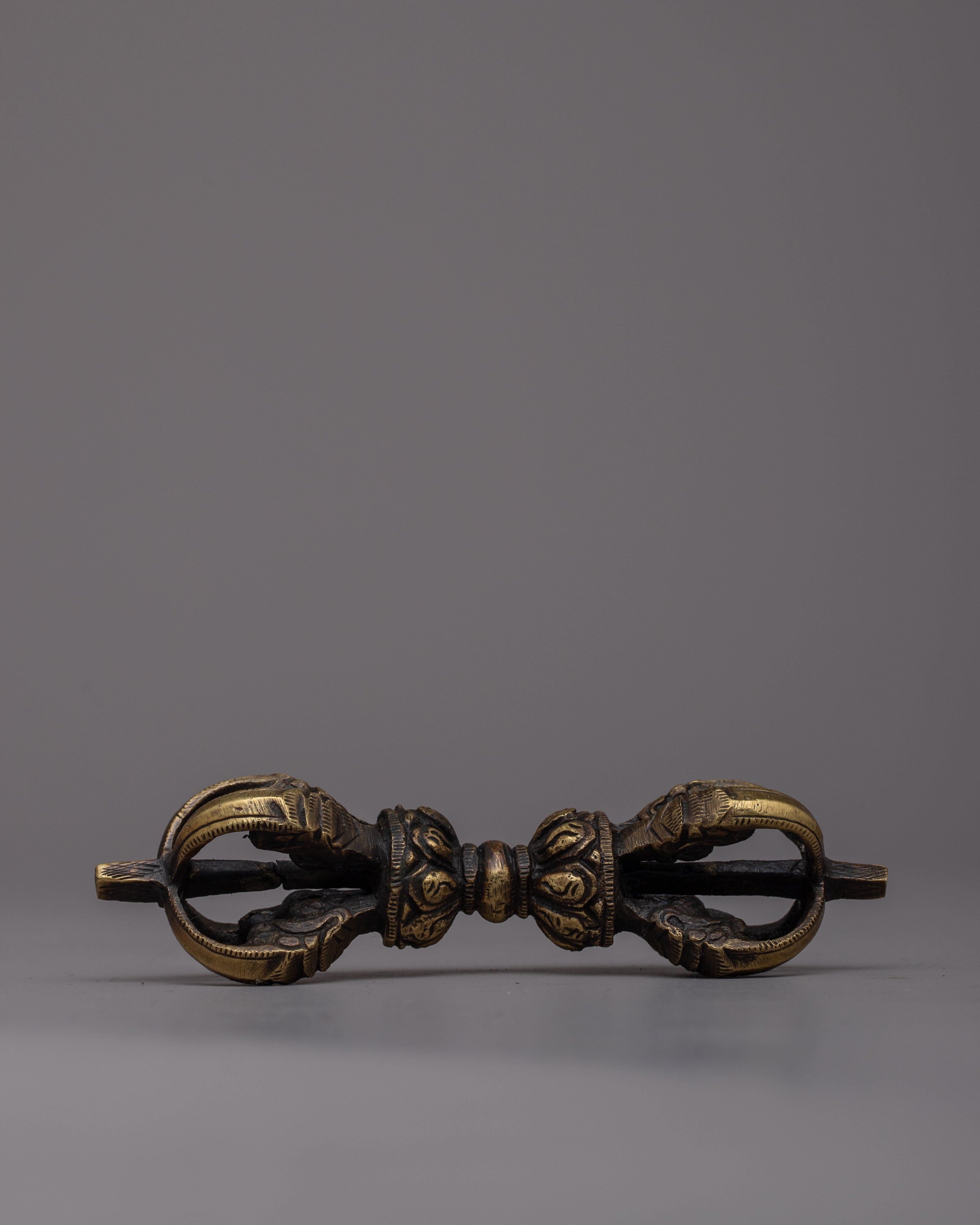 Buddhist Bell and Vajra Set | Tibetan Sacred Ritual Tools for Spiritual Practice