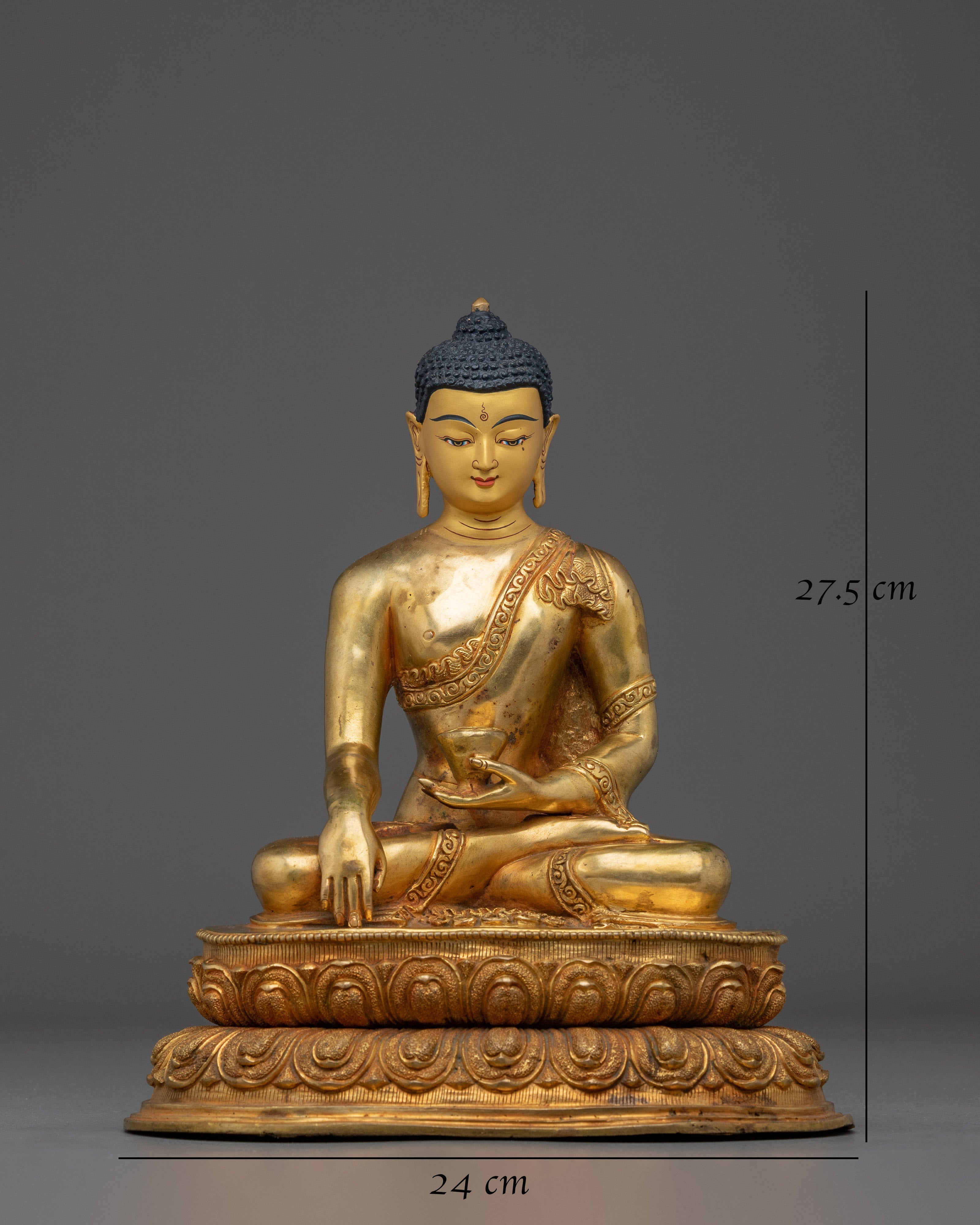 Golden Statue of Shakyamuni Buddha | Sage of the Shakyas