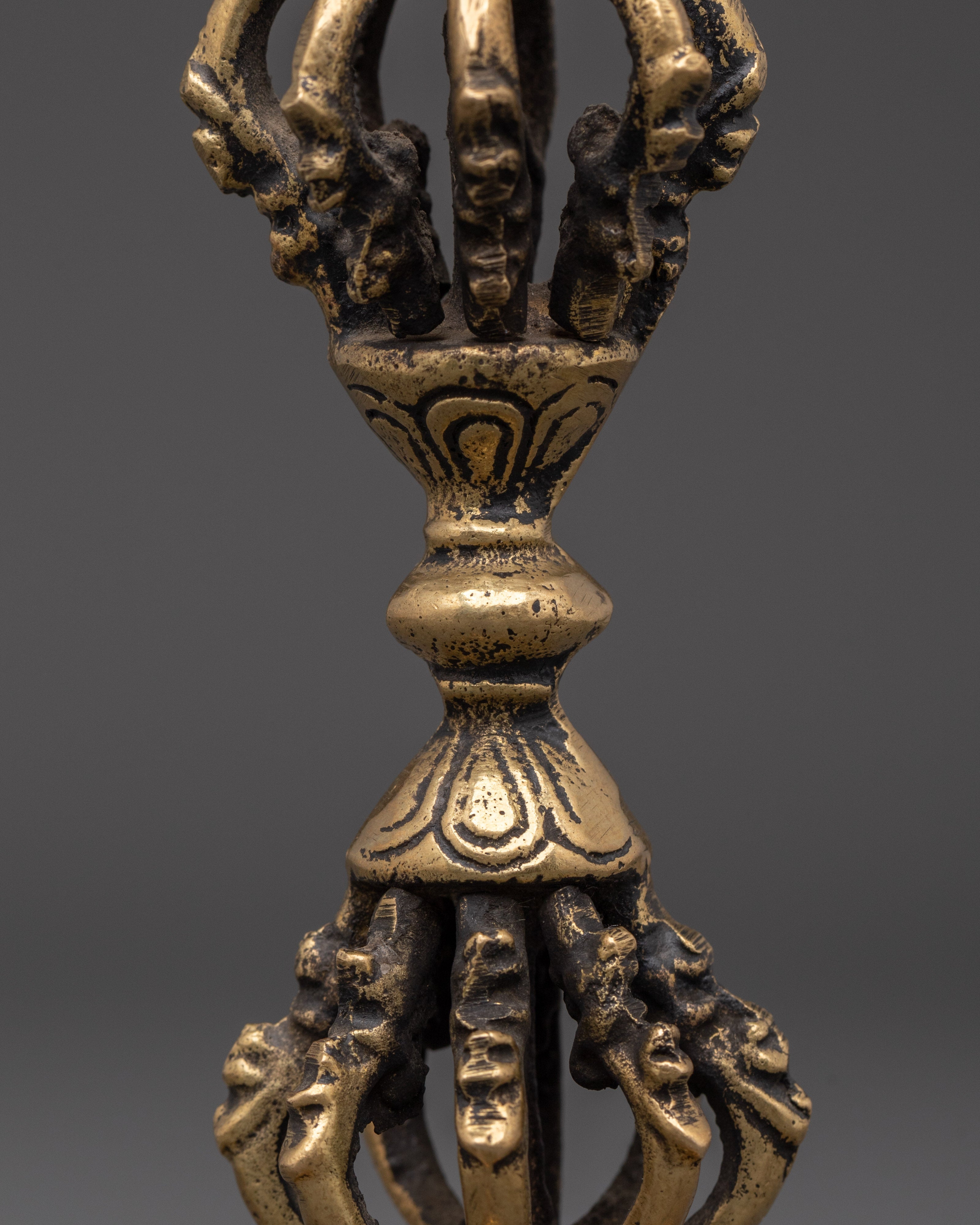 Handmade Sacred Brass Vajra Dorje | Meditation Decor