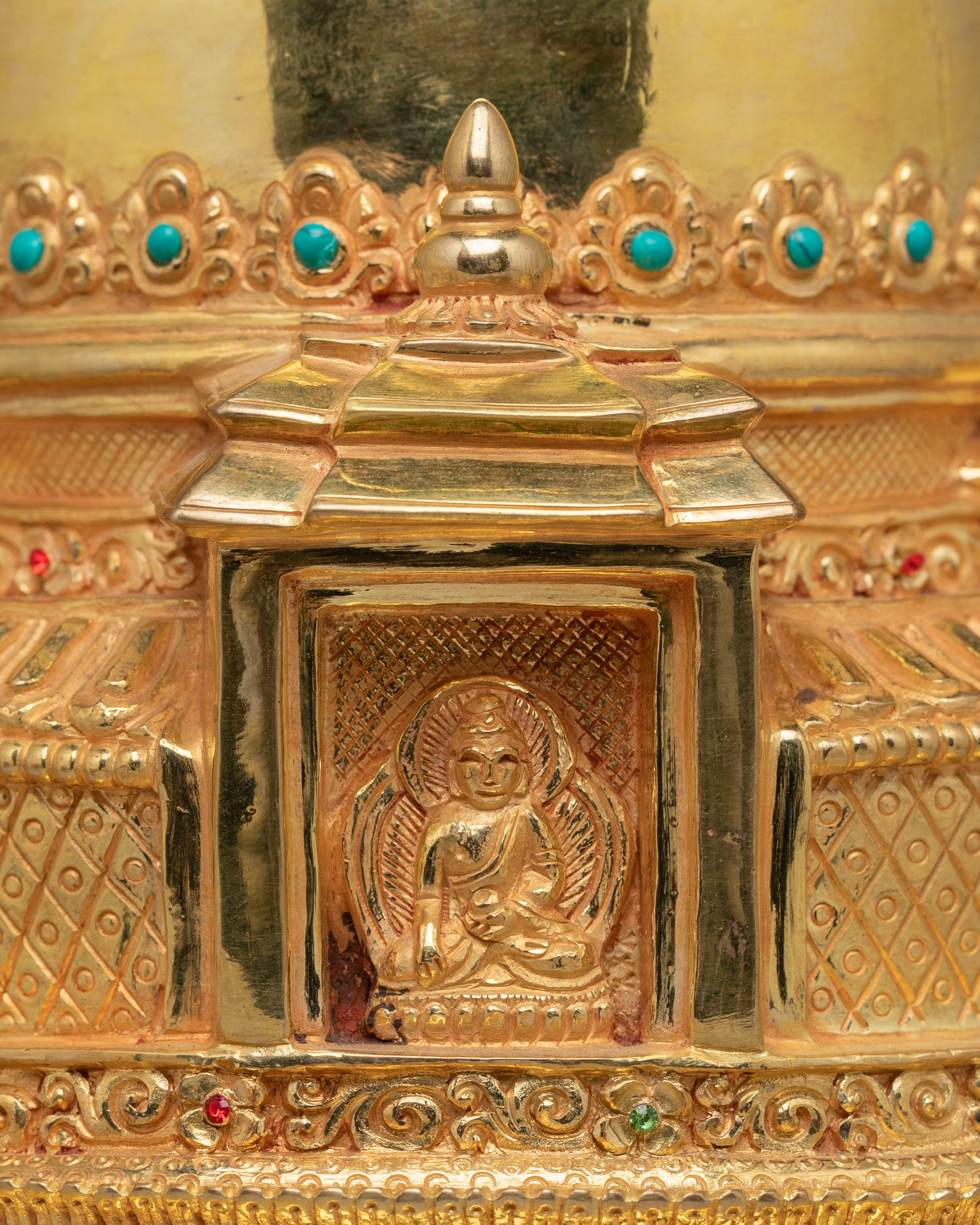 Tibetan Handmade Stupa for Ceremonies | Symbol of Enlightenment