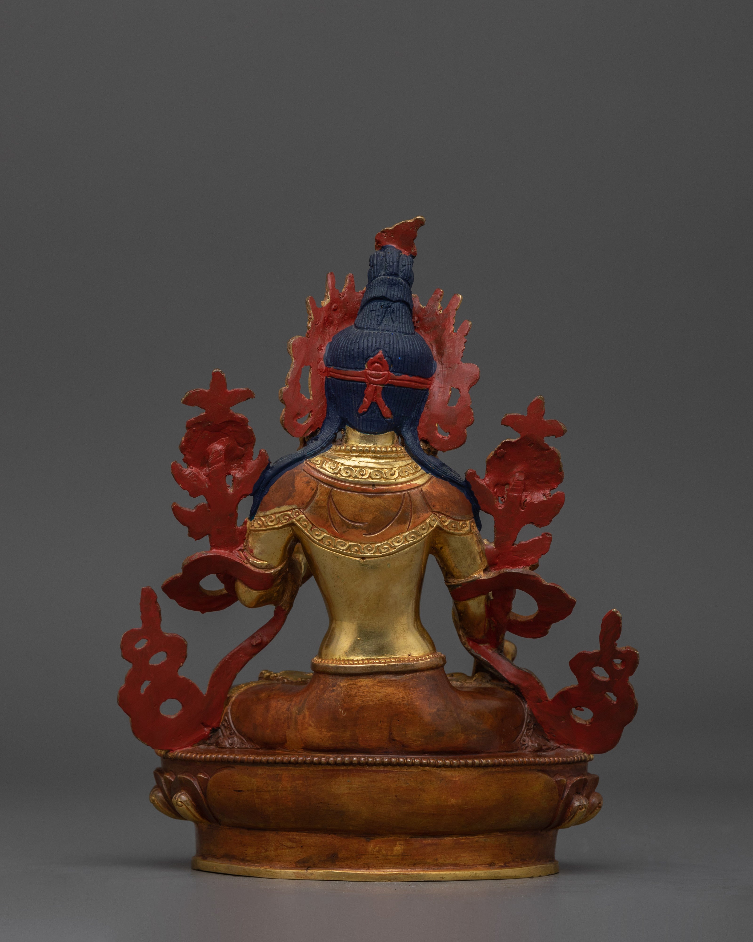 Handcrafted Himalayan Sculpture of White Tara | Goddess of Compassion