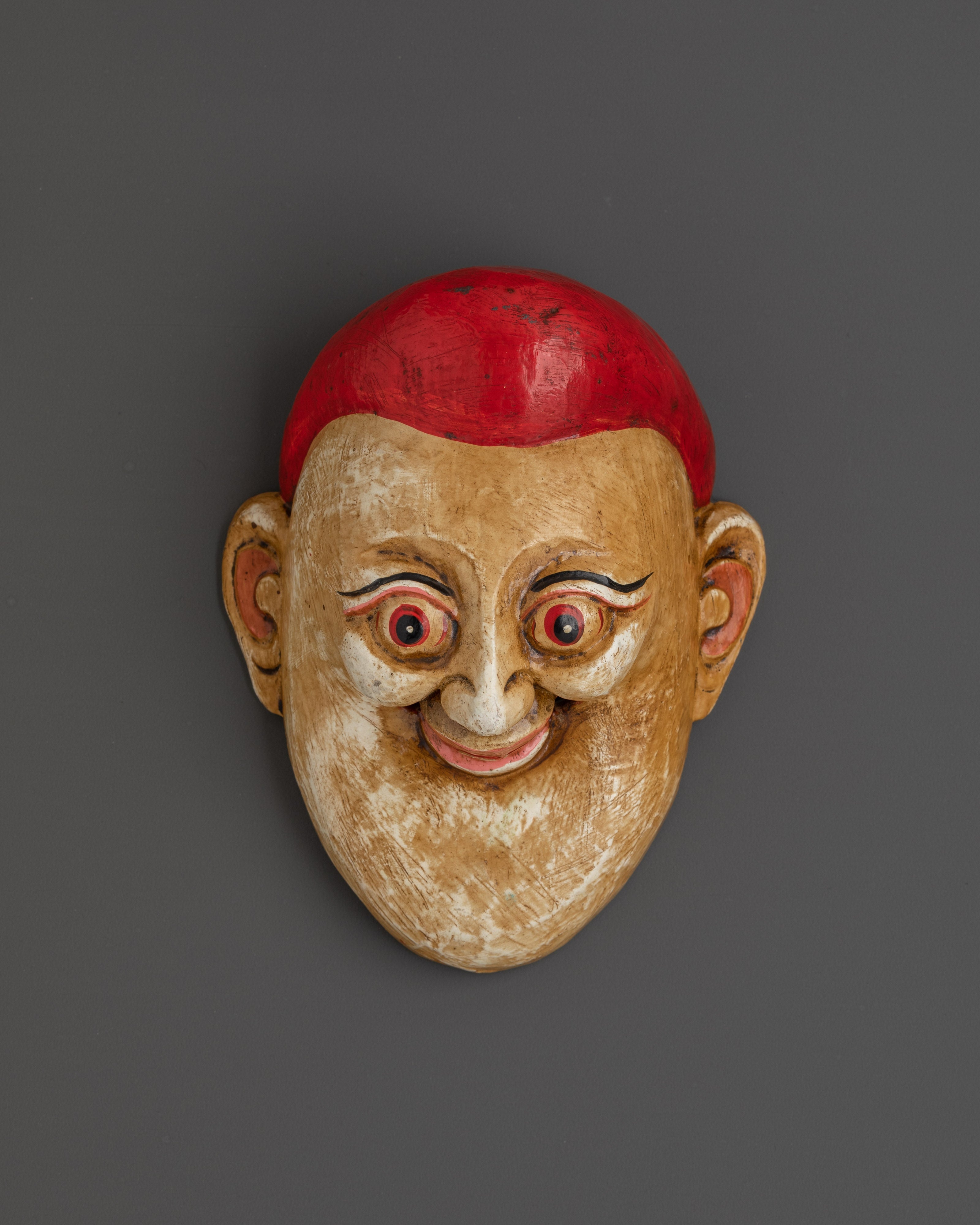 Wooden Tribal Wall Mask | Ethnic Decorative Wall Hanging Mask