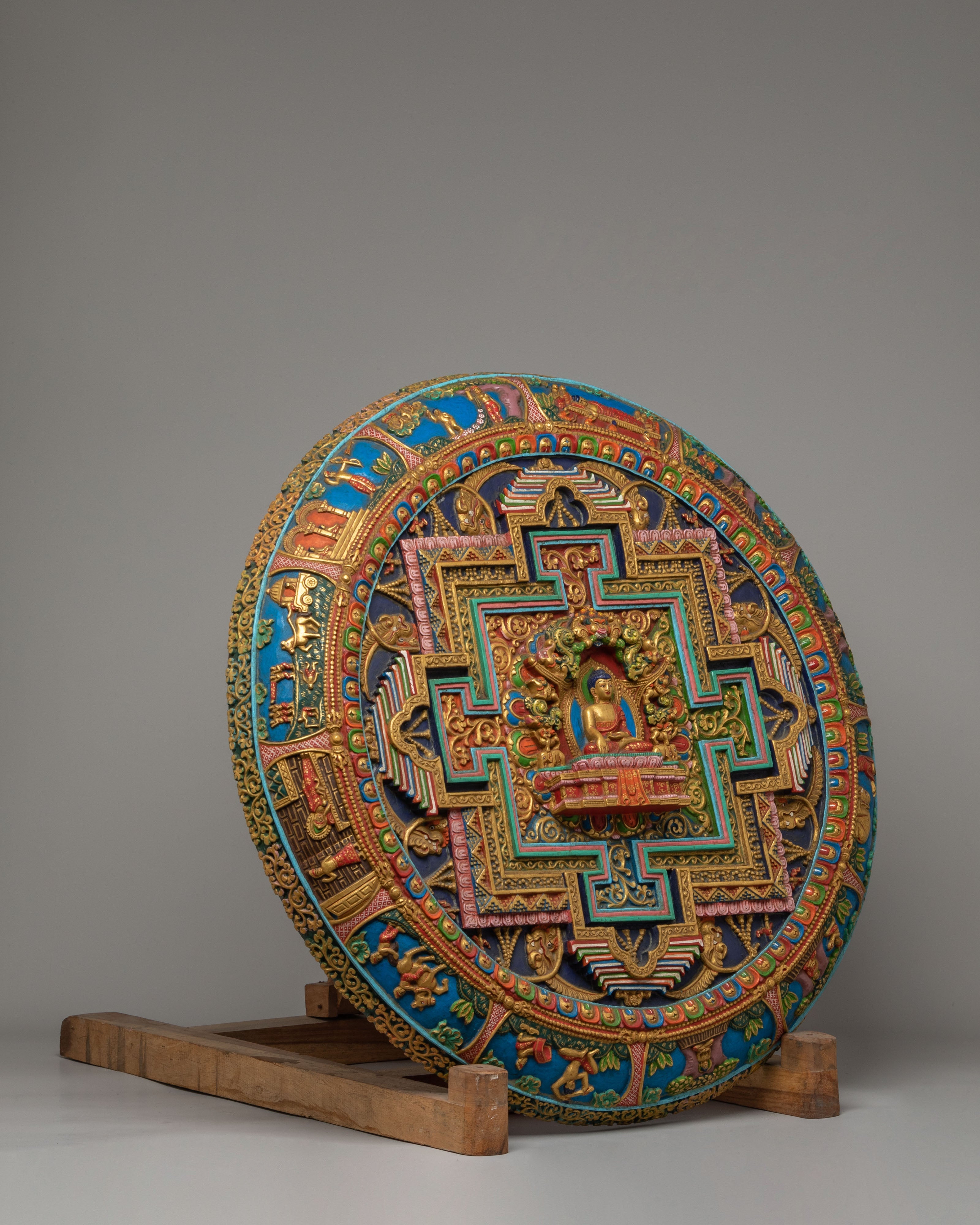 Historical Shakyamuni Buddha Mandala | Sage of the Shakya Clan