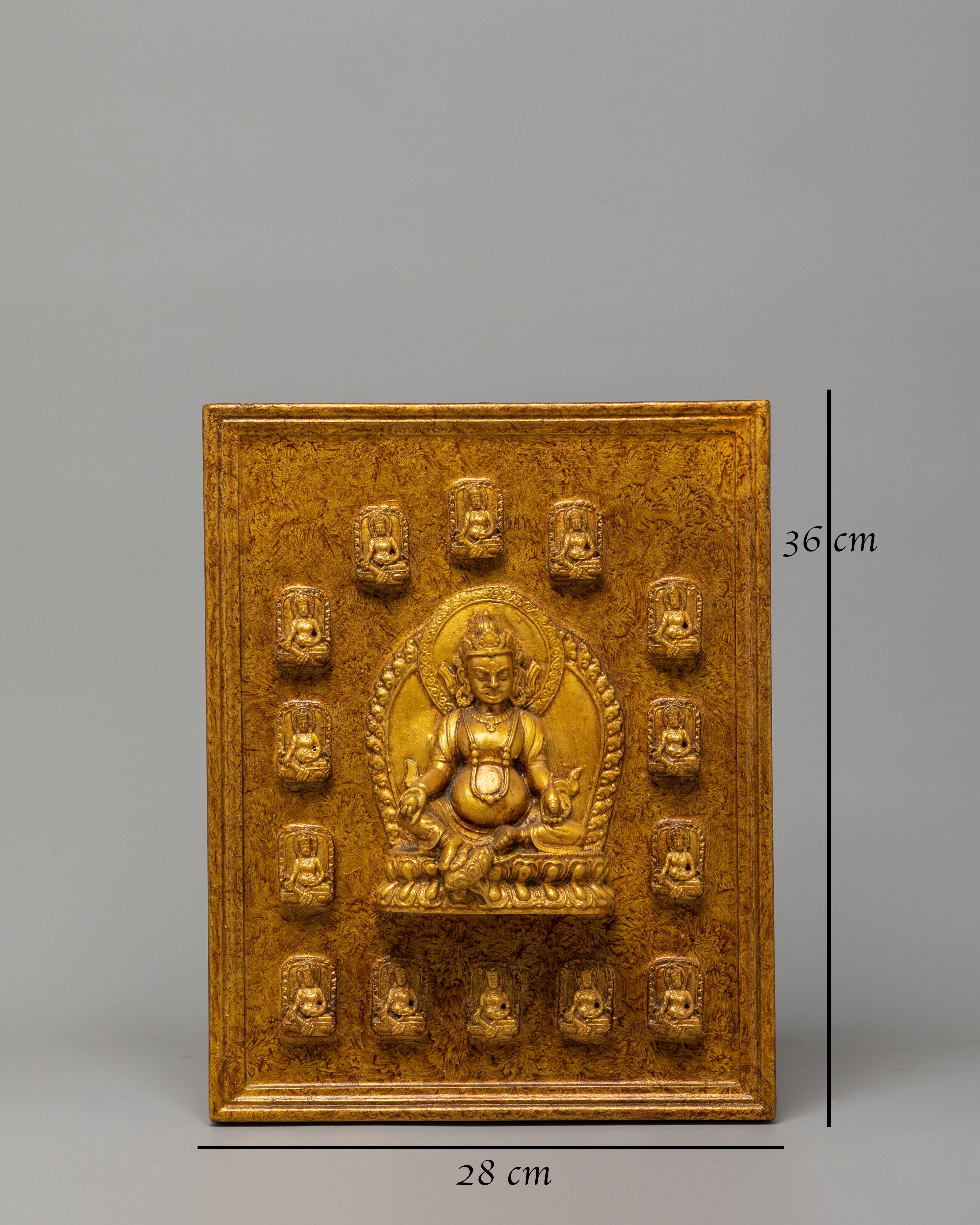 Buddhist Dzambhala Kubera Wall Hanging | Protector of Wealth and Harmony