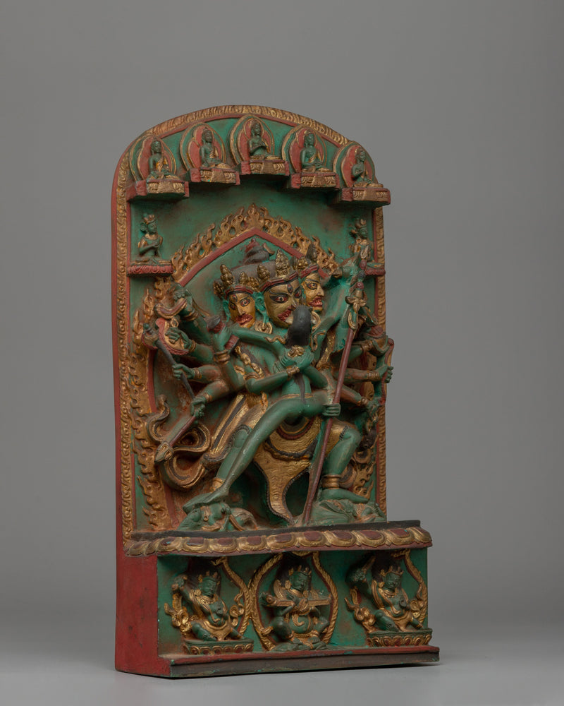 Chakrasambhara Yidam Statue | The Supreme Tantric Deity