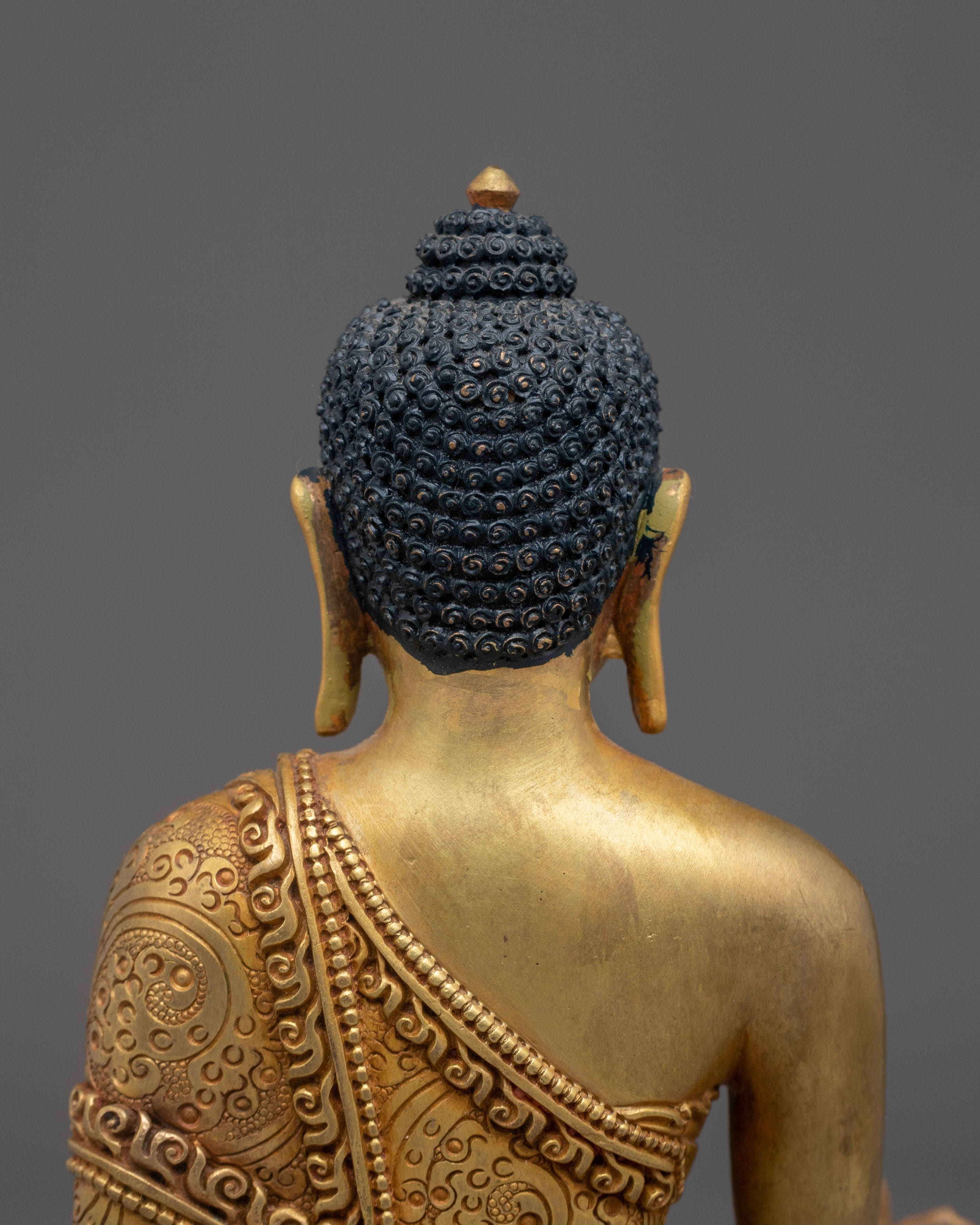 Copper Supreme Healer Medicine Buddha Statue | Powerful Tibetan Sculpture for Wellness