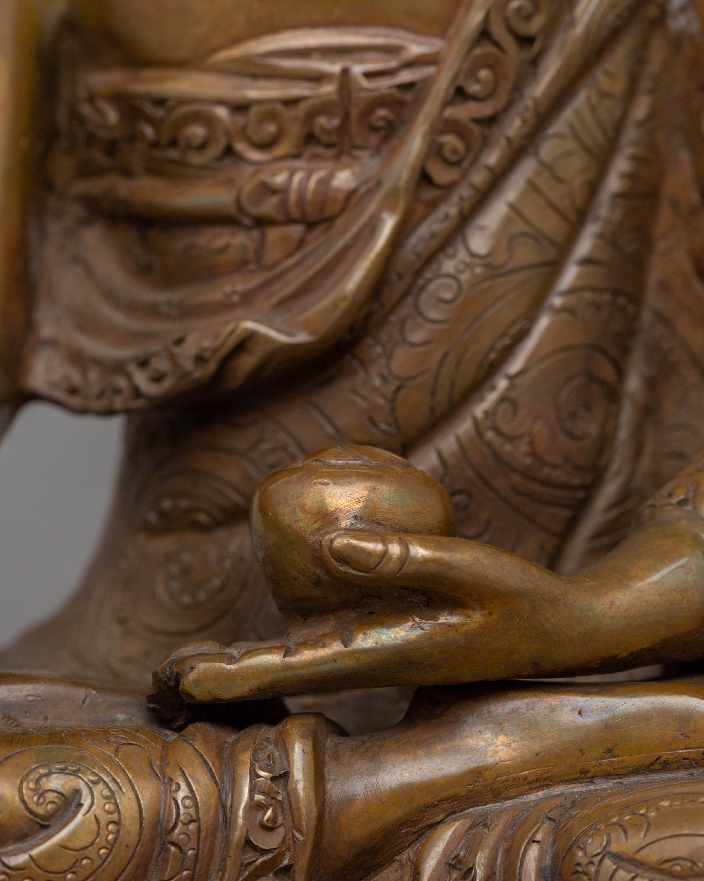 Dharma Teacher Shakyamuni Statue | Spiritual Buddha Sculpture