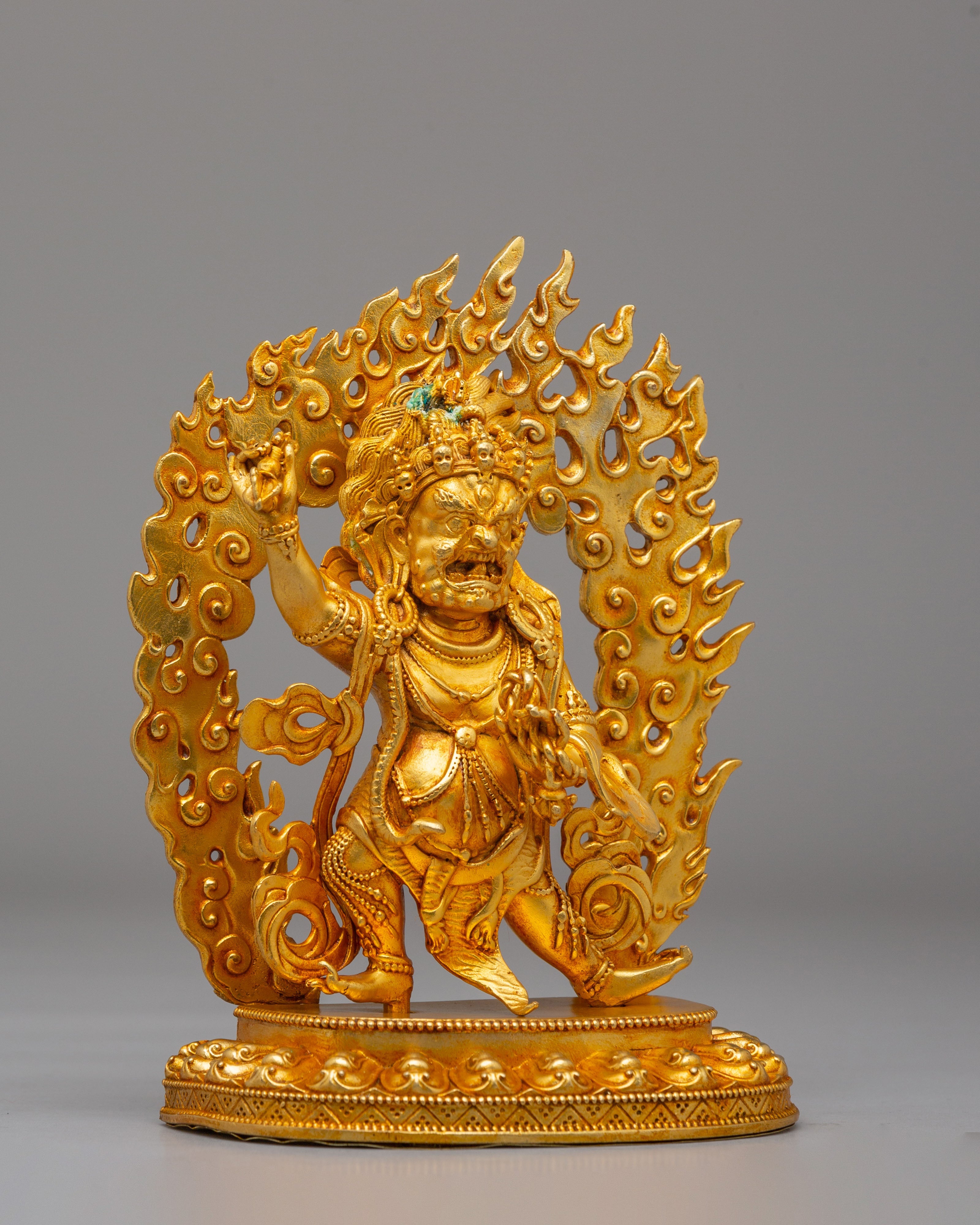 Spiritual Himalayan Vajrapani Statue | Symbol of Enlightened Power and Protection