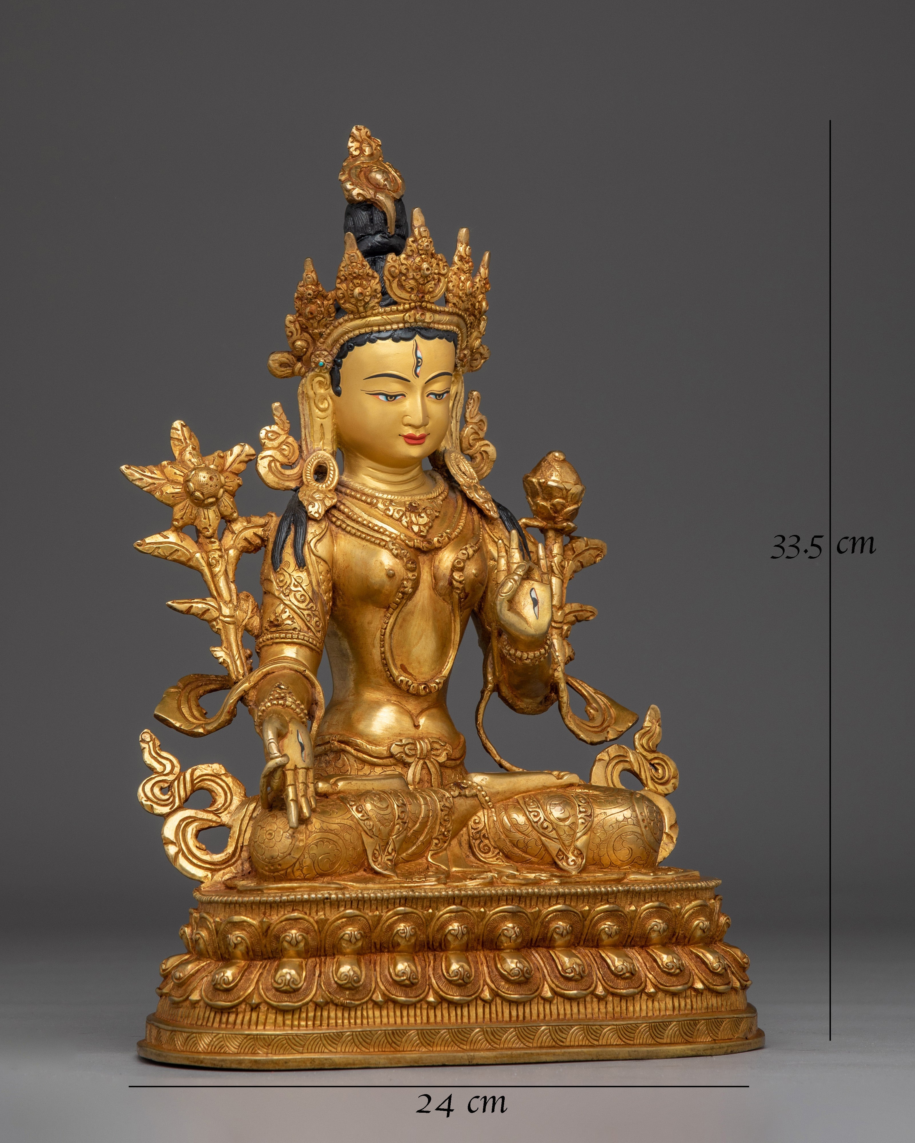 Sita Tara Healing Deity Statue 