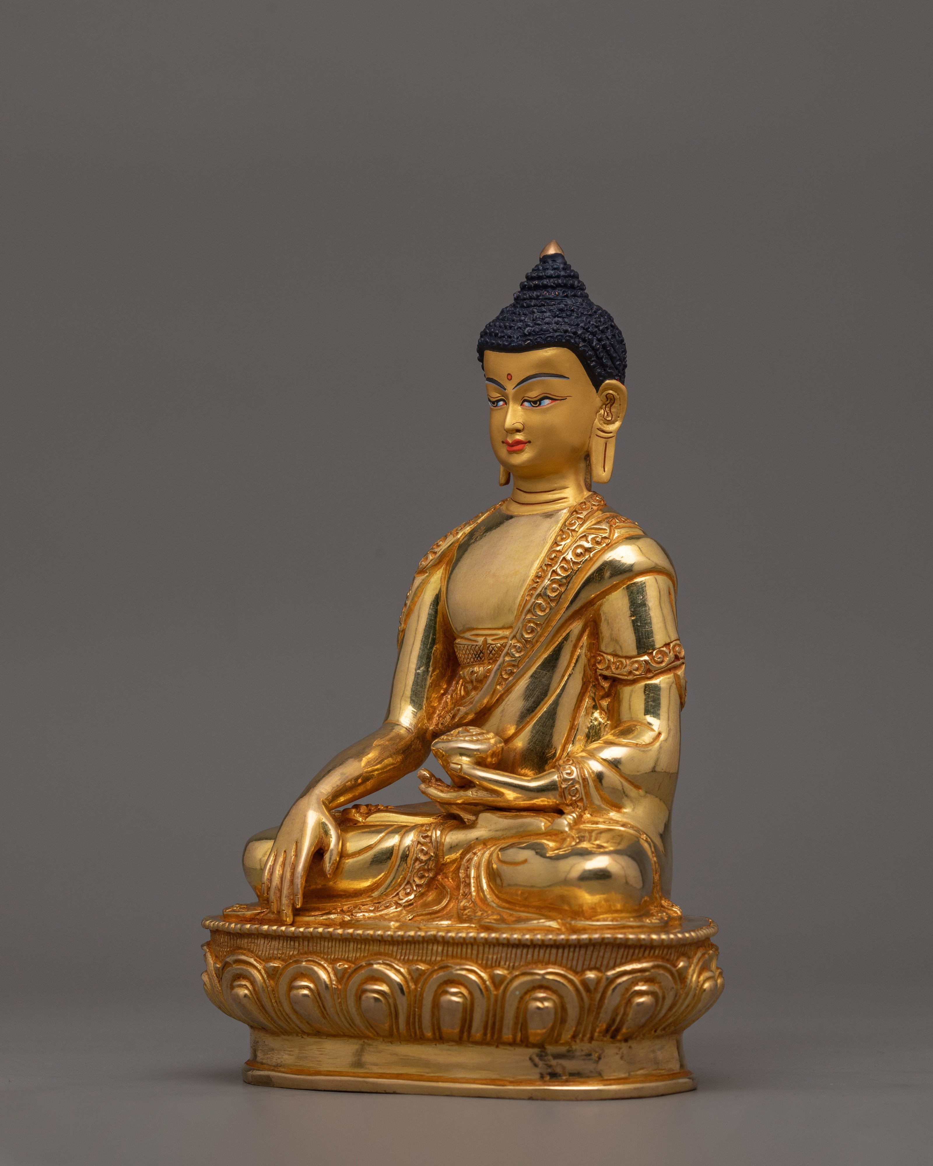 Enlightened Guru Shakyamuni Buddha Statue | Symbol of mindfulness practice