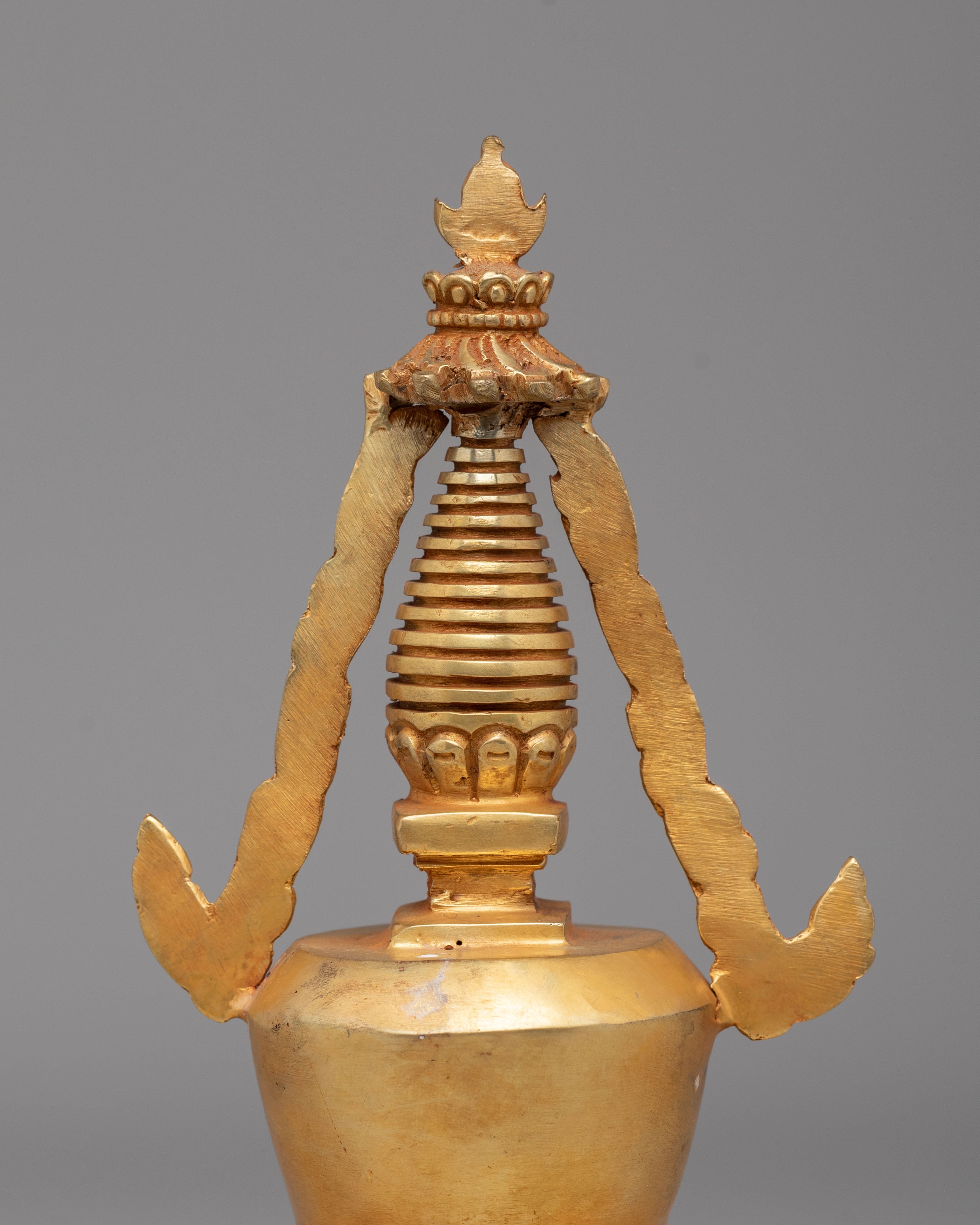 Traditional Handmade Stupa for Rituals | Symbol of Shakyamuni Buddha’s Enlightenment