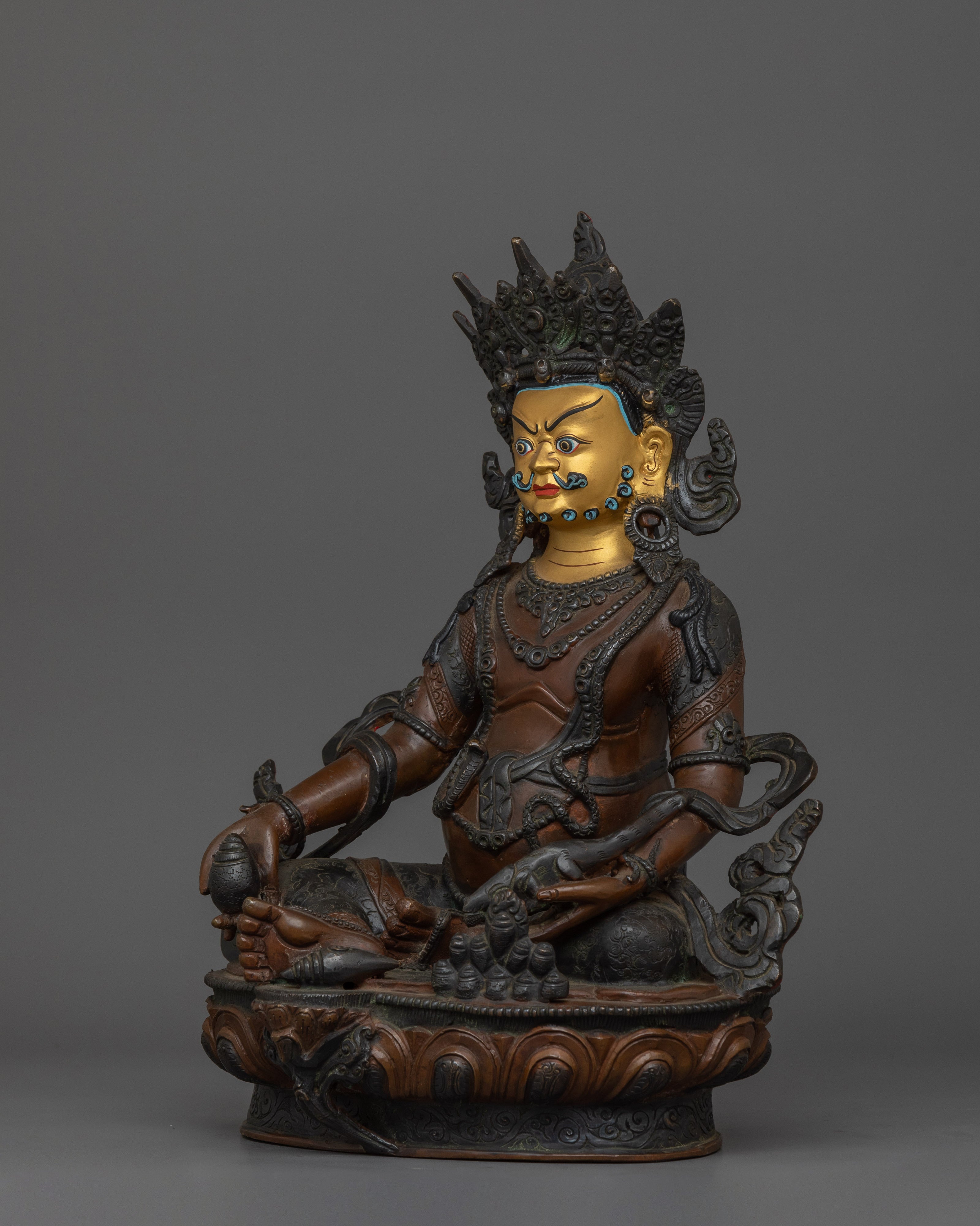 Majestic Dzambhala Statue |  Symbol of Prosperity and Protection