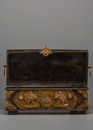 Brass Treasure Box | A Timeless Storage Chest