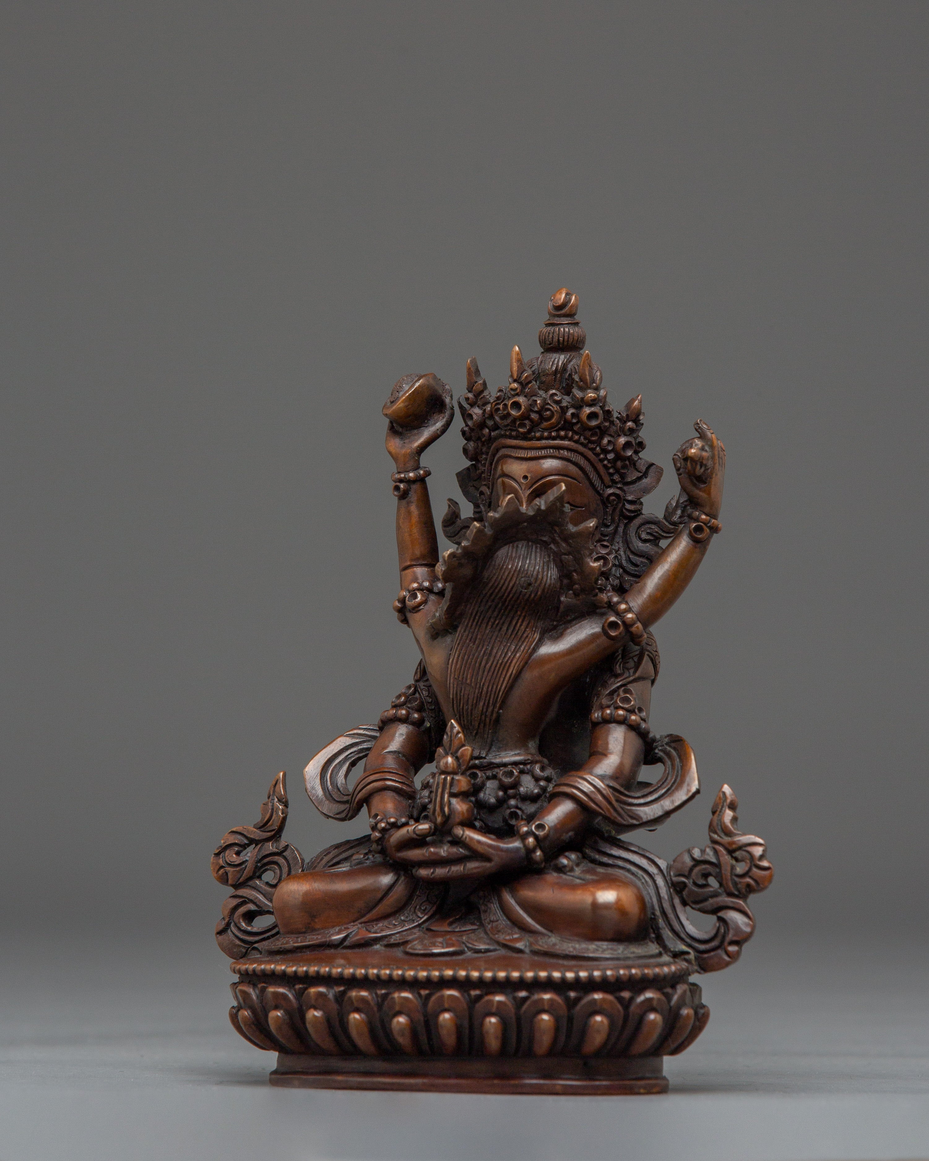 Amitayus With Consort Statue | Buddhist Tantric Deity