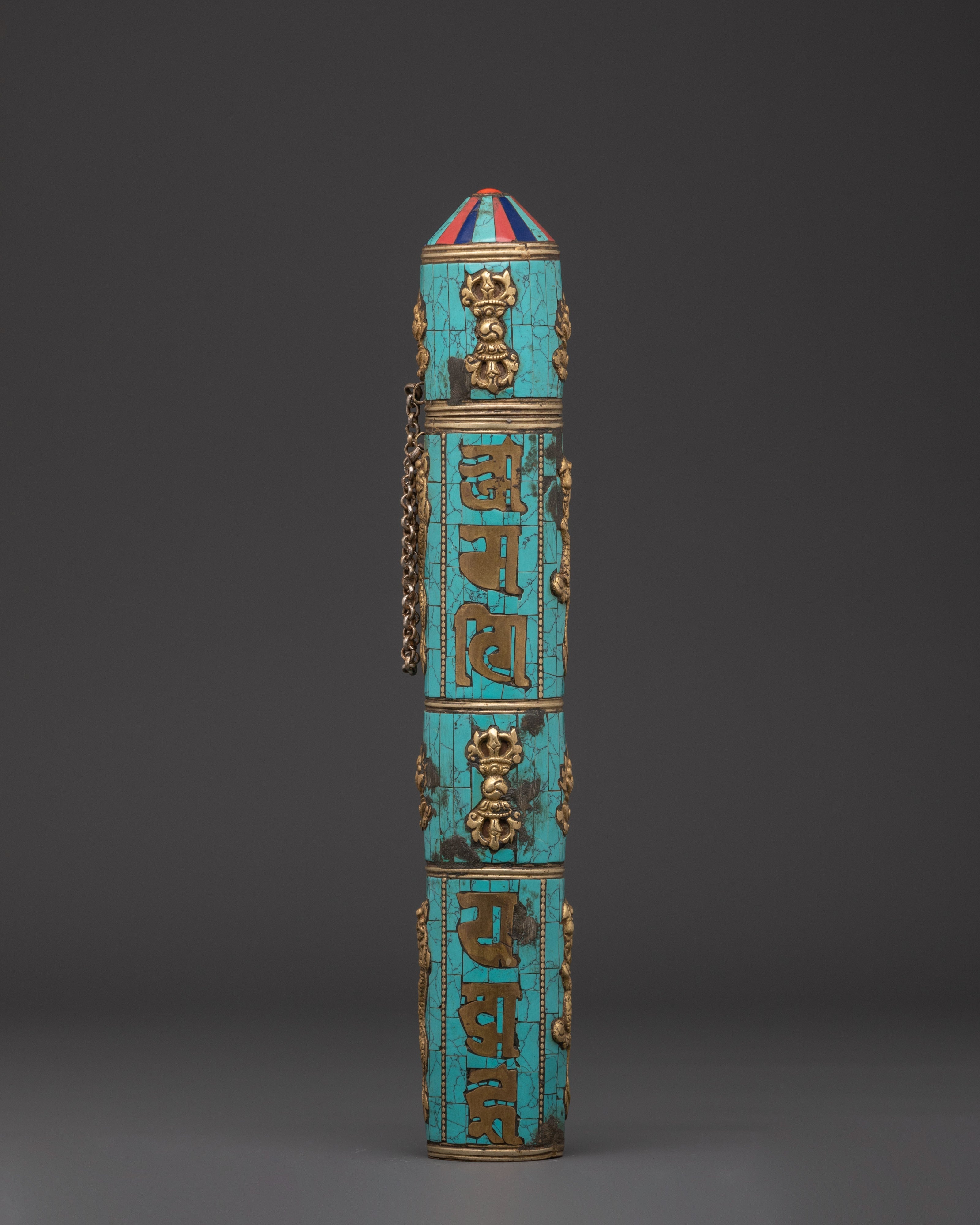 Tibetan Brass Incense Burner | Meditation Space Decor