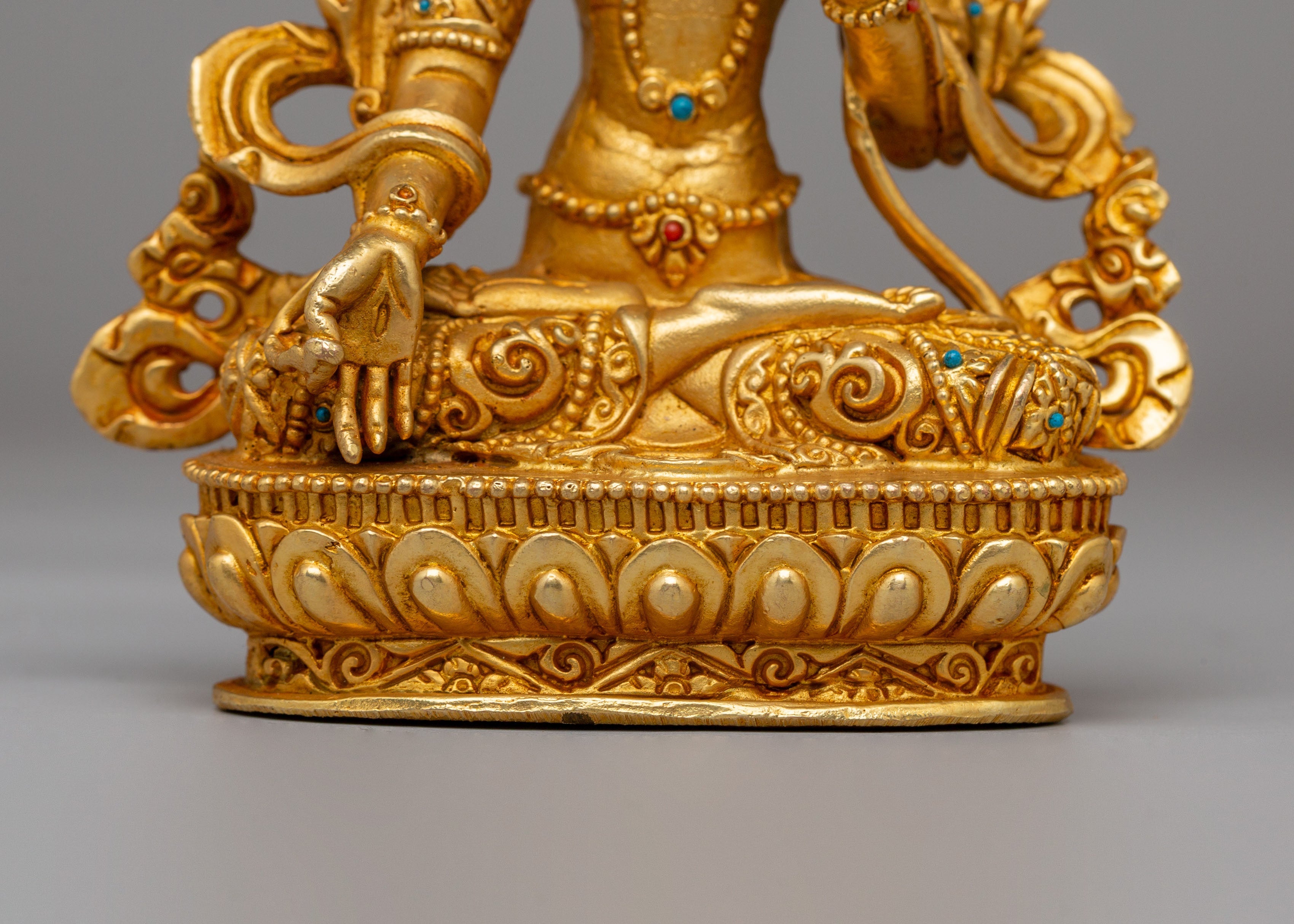 Long-Life-Deity-White-Tara-Statue | Himalayan Buddhist Artwork