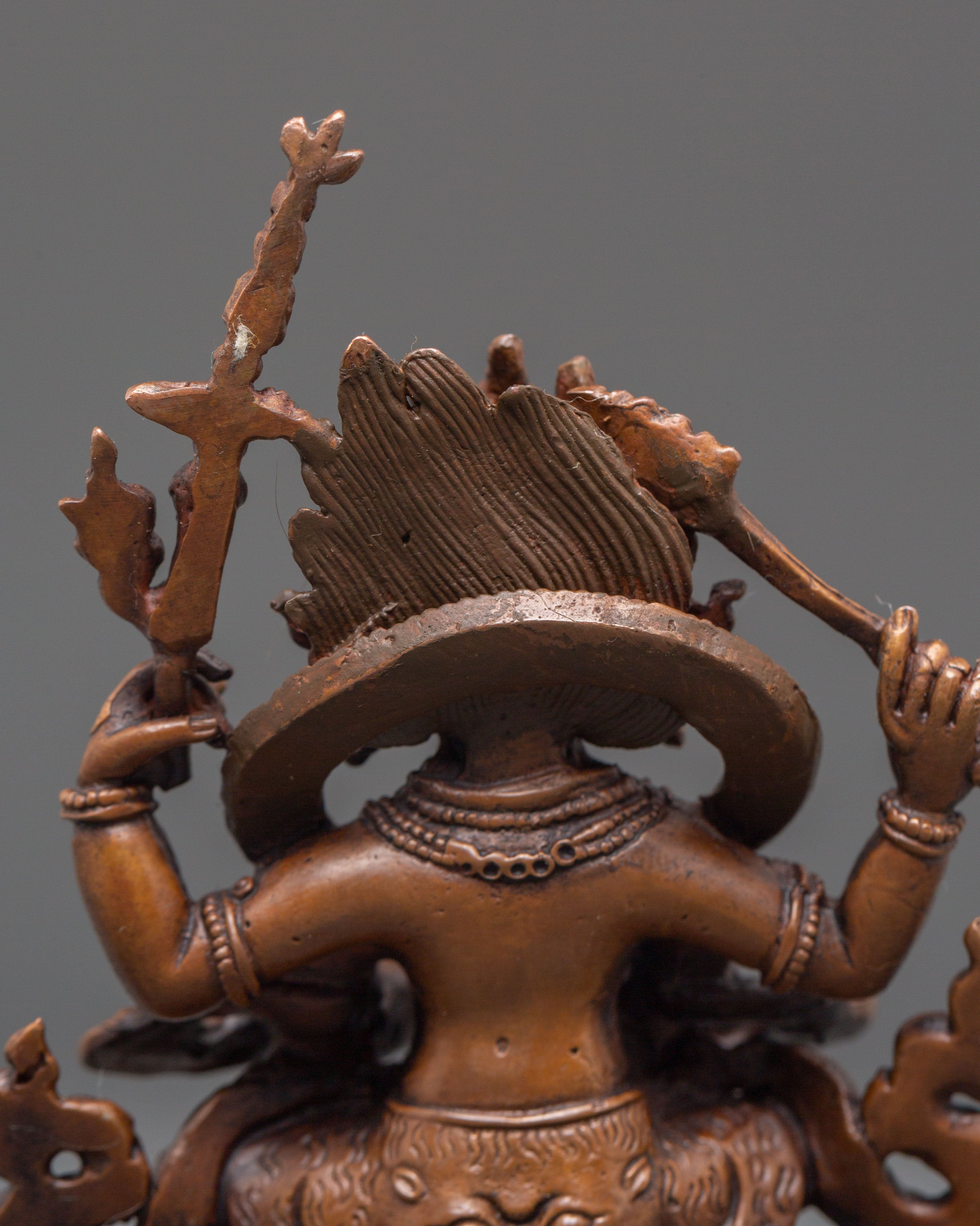 Wrathful Deity 4 Armed Mahakala | Deity of Compassion and Power