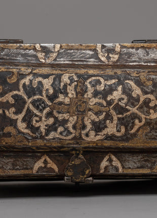 Silver-Plated Tibetan Treasure Box | Sacred Artifact Storage