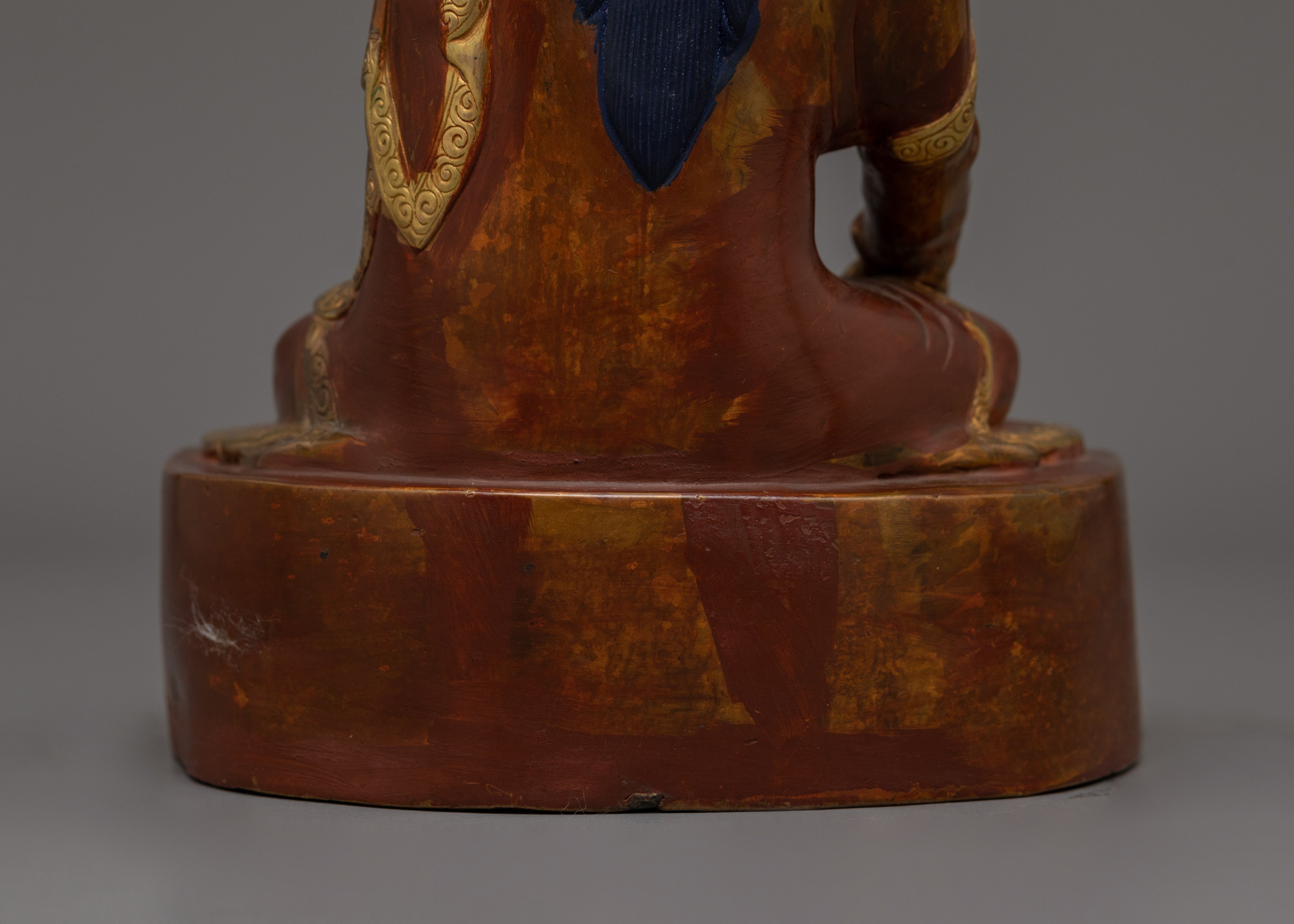 9.6 Inches Buddhist Master Statue | A Sacred Representation of Spiritual Guidance
