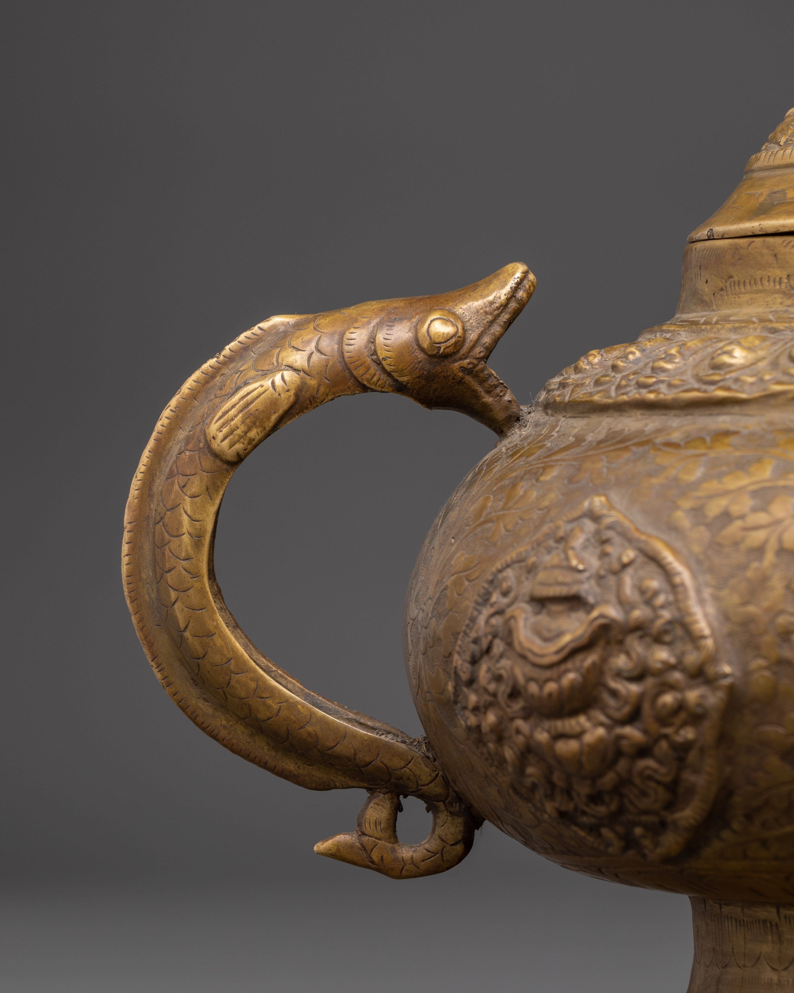 Traditional Tibetan Teapot | Tibetan Spiritual and Cultural Artifact