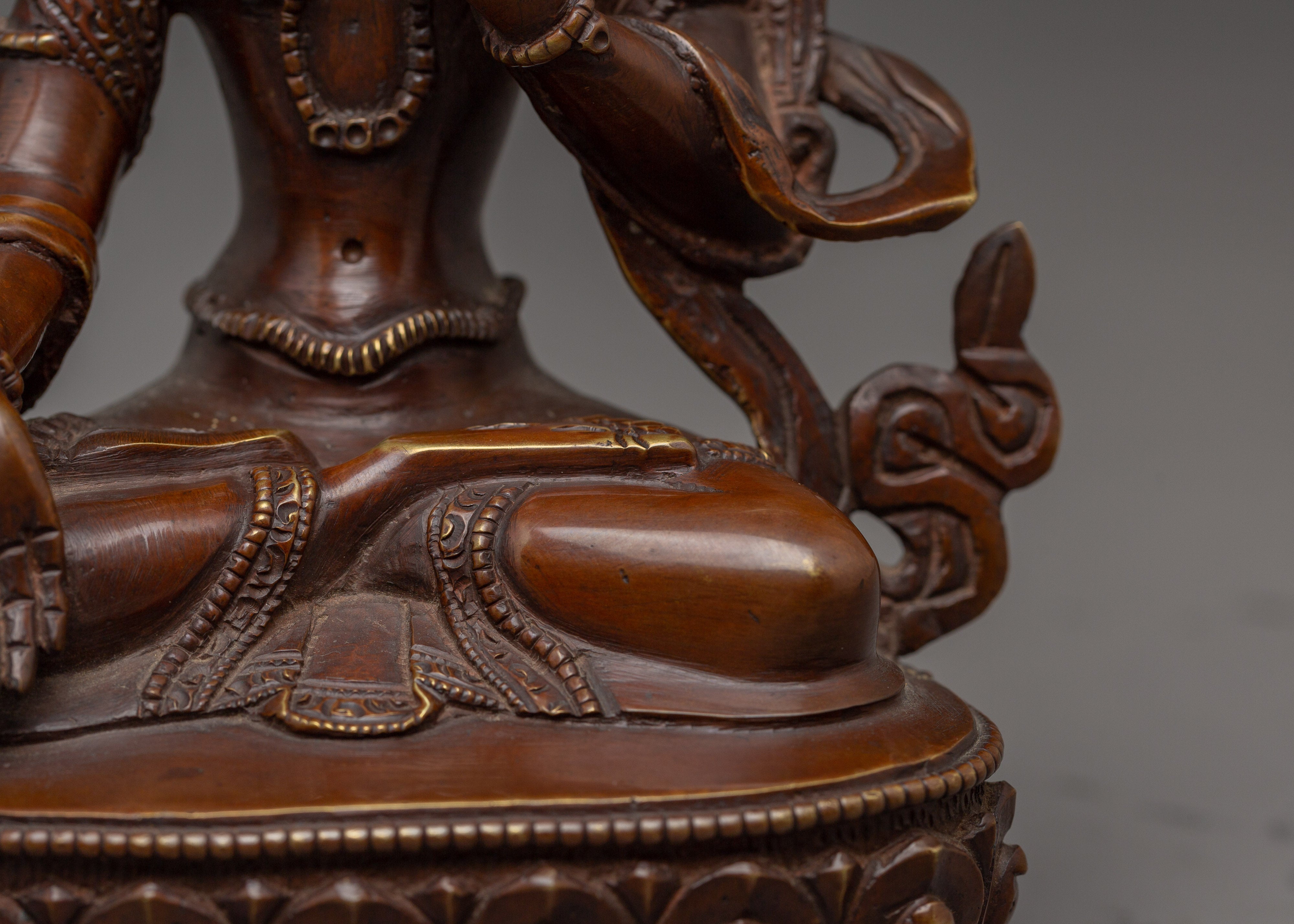 Handmade White Tara Spiritual Statue | Goddess of Compassion and Healing