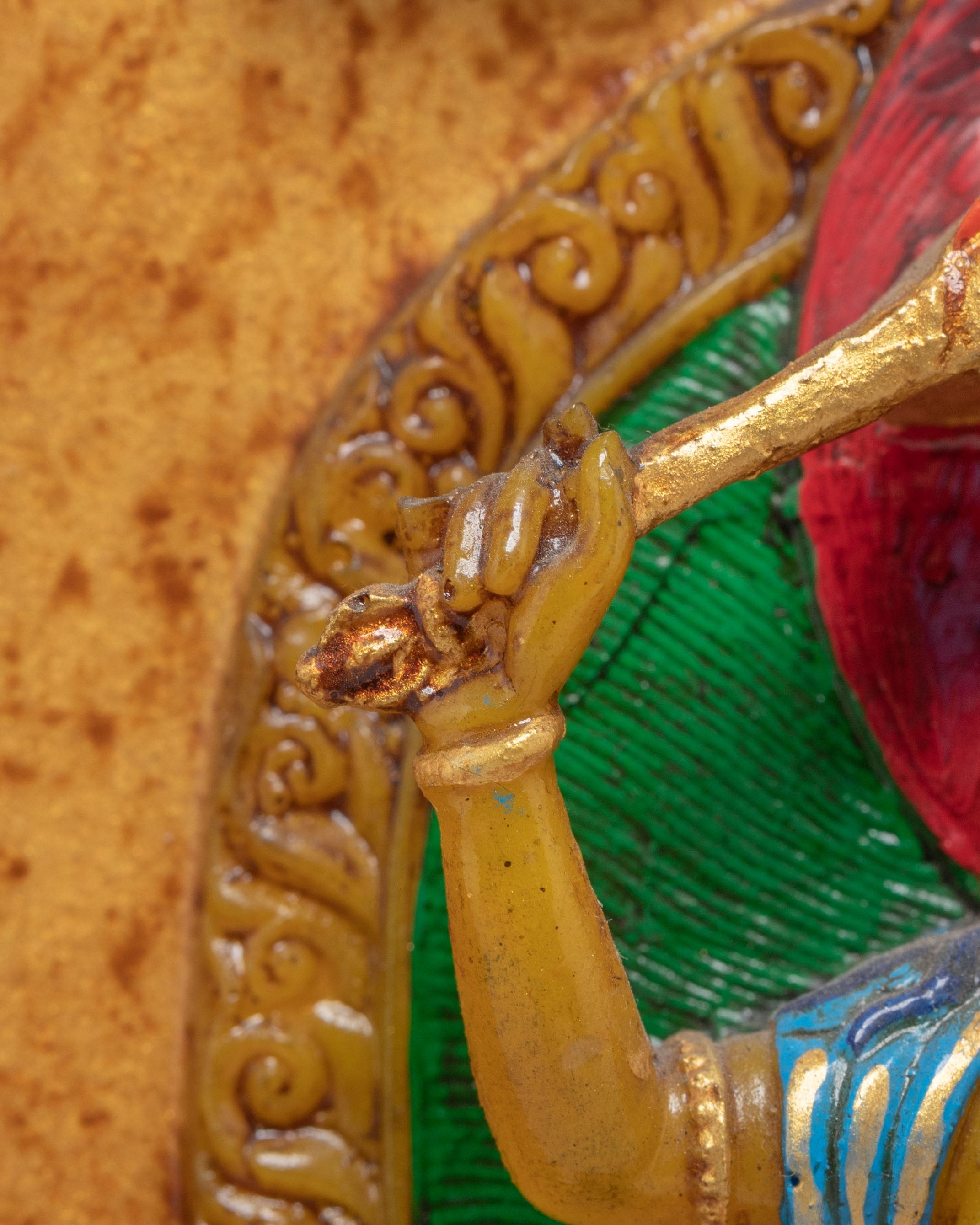 Sacred Wall Hanging Buddhist Deities | Stone Dust Epoxy Binding