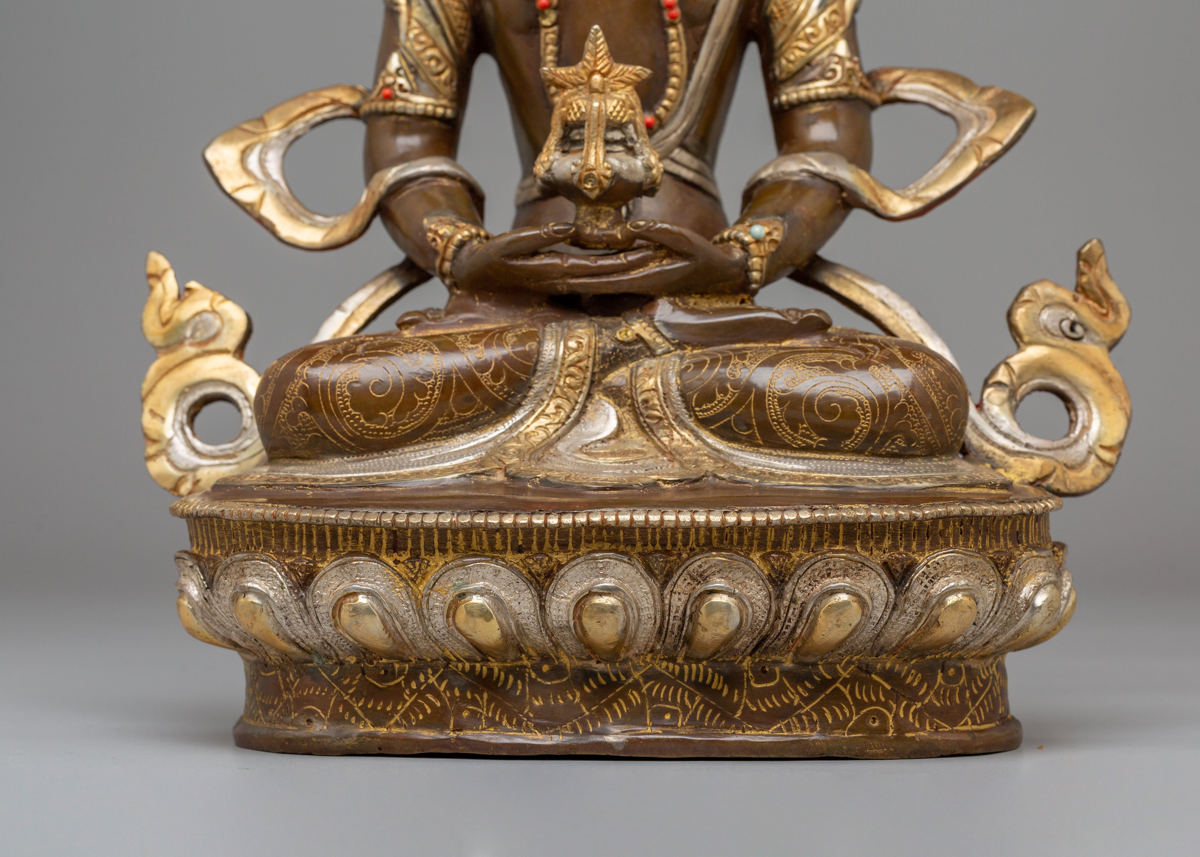 Amitayus Statue for Longevity | Handcrafted Tibetan Buddha Art