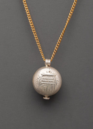 Mantra Storage Ghau Box | Buddhist Amulet for Protection & Blessings