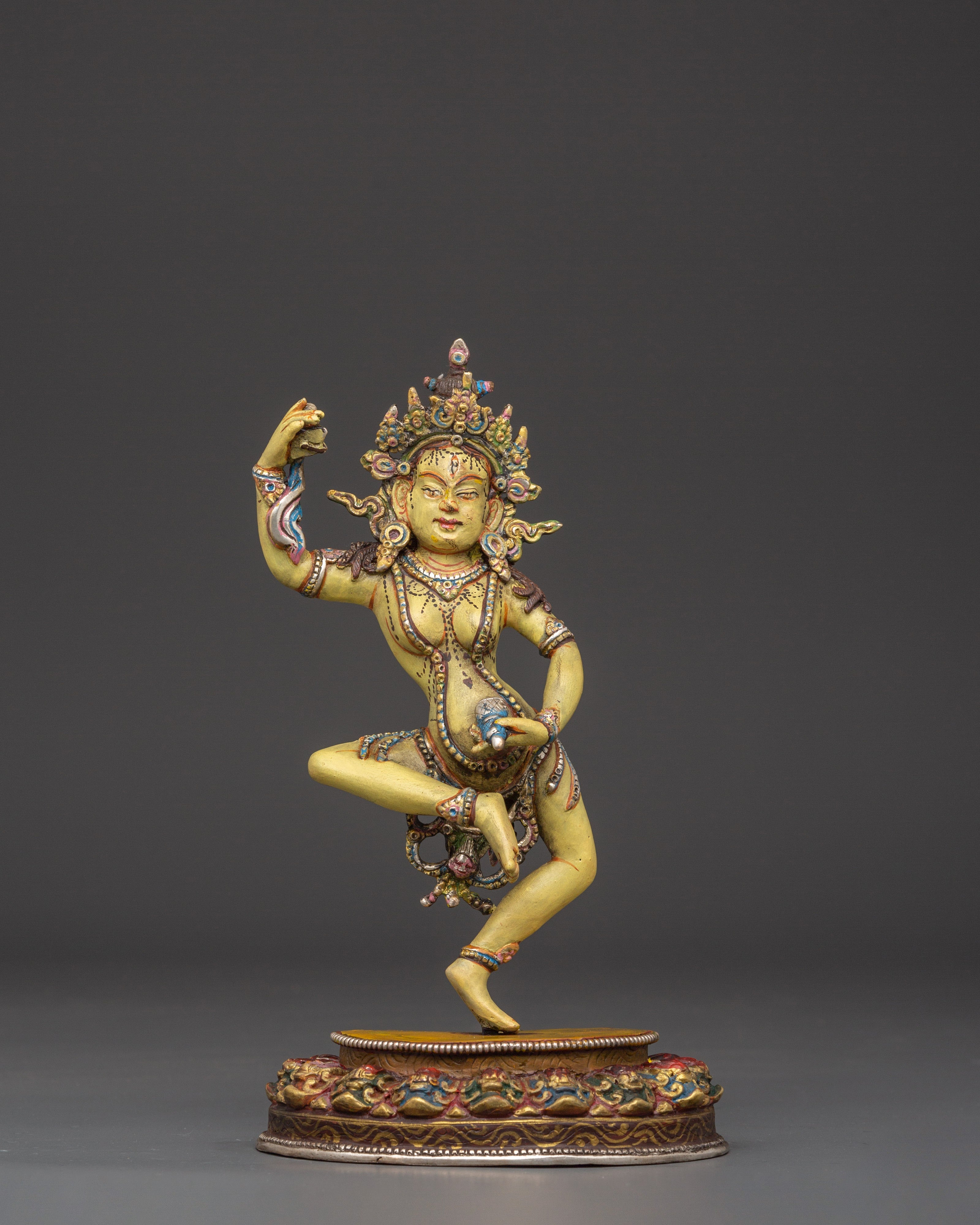 Handcrafted Machig Labdron Figurine | Tibetan Copper Goddess Statue
