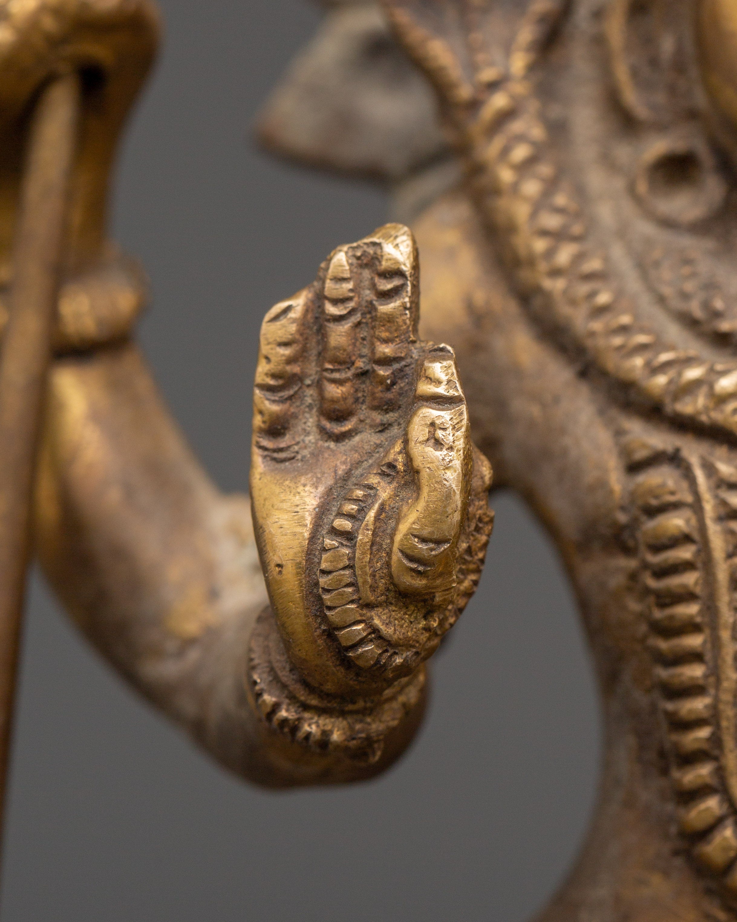 The Destroyer Shiva Ji Statue | Brass Mahadev Idol for Puja
