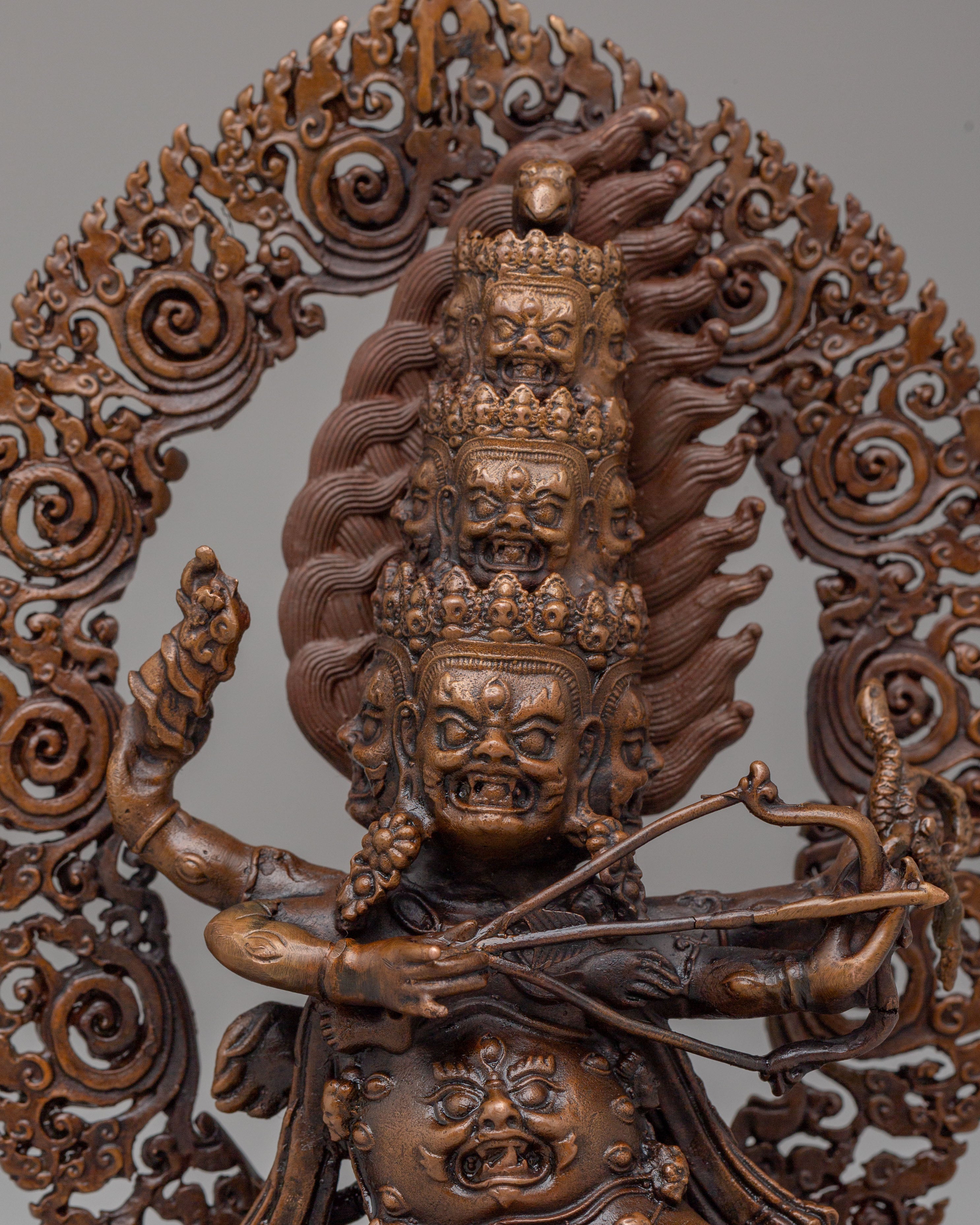 Handmade Rahula Statue | Symbol of Protection and Strength