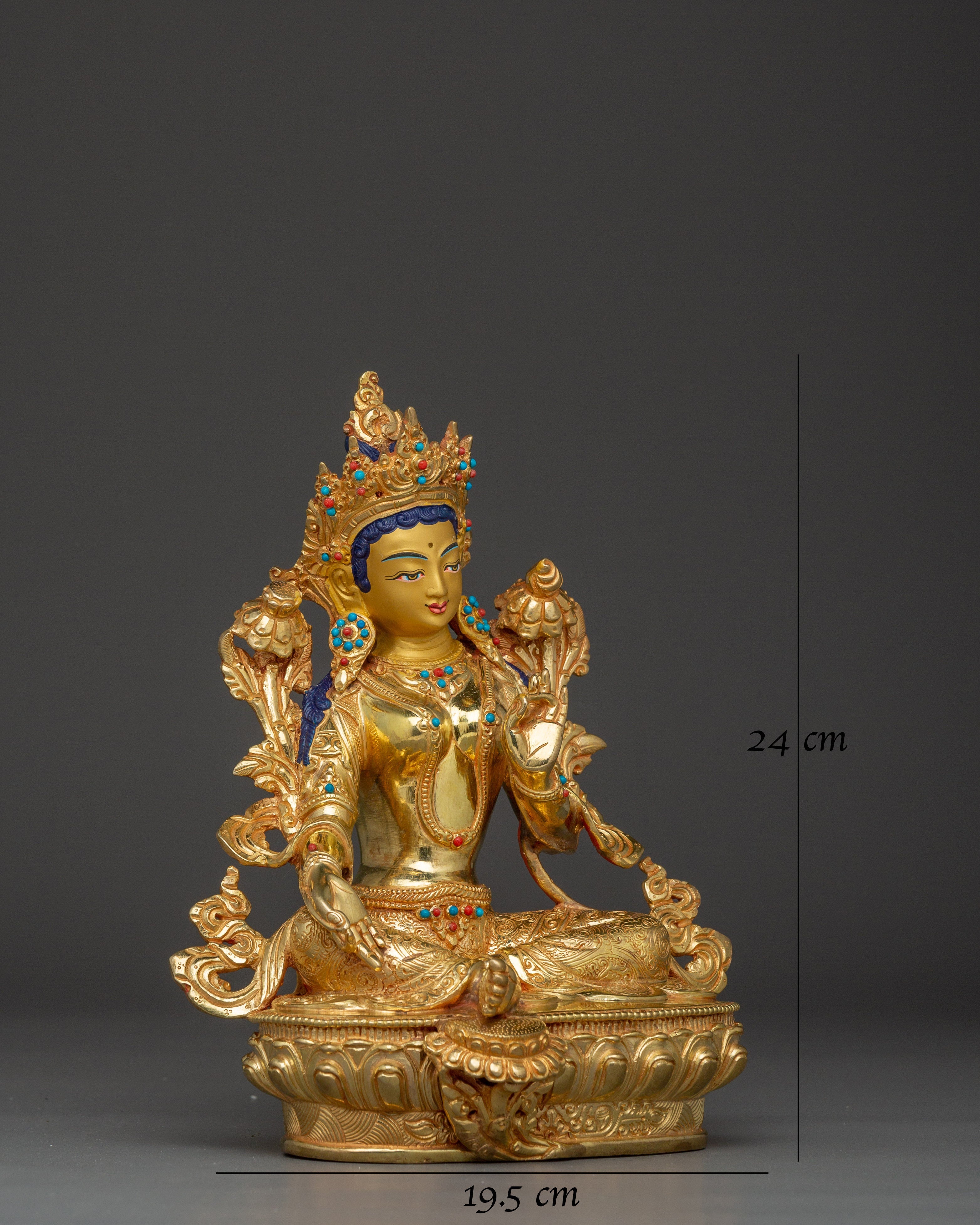 Tibetan Buddhist Green Tara Artwork
