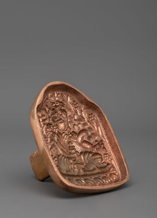 Handcrafted Copper Tsa-Tsa Mold | Tibetan Buddhist Art