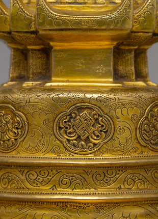 Enlightenment Kadampa Chhyorten | Buddha's Enlightened Mind and Spiritual Devotion