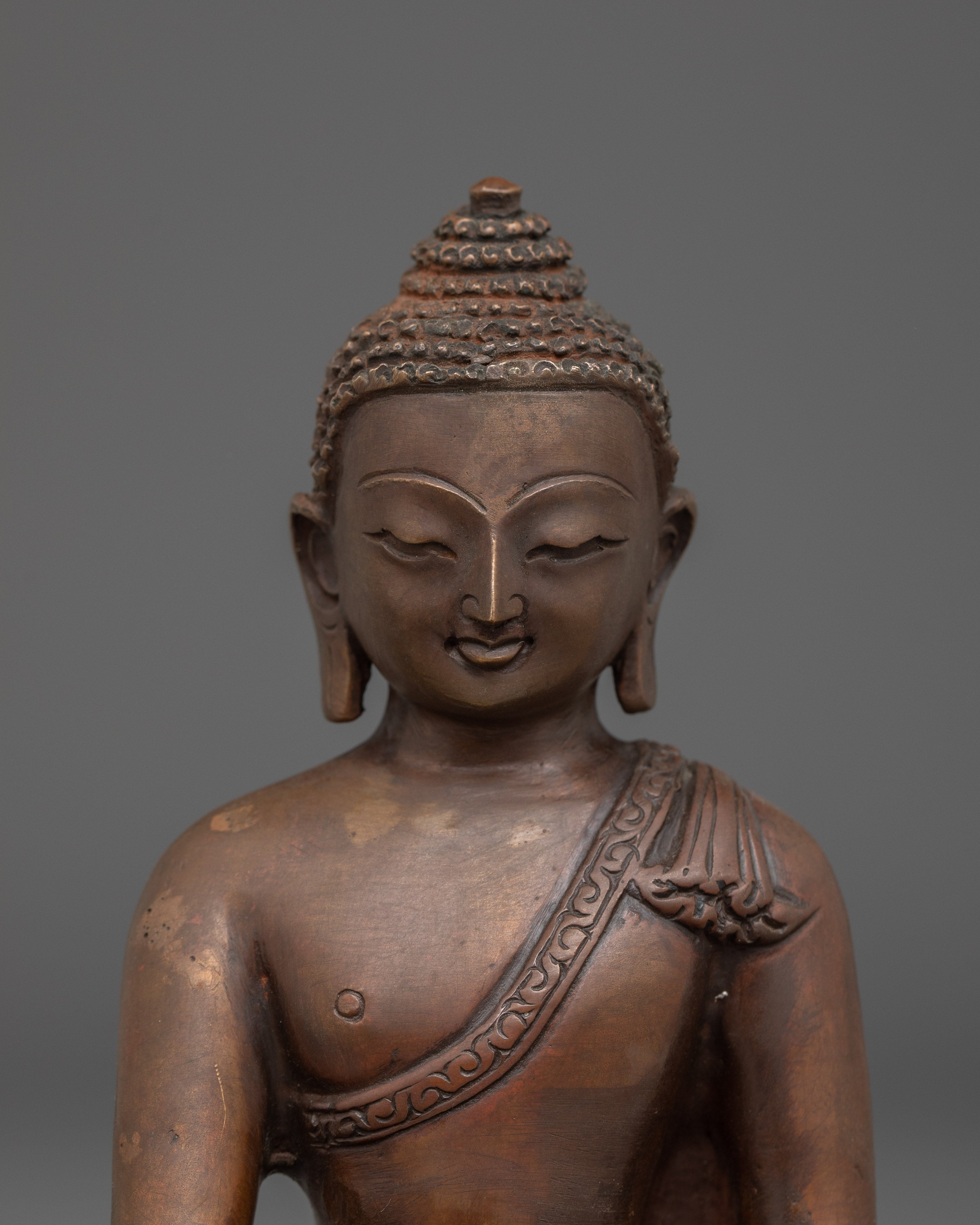 Tibetan Buddha Shakyamuni Figurine | Historical Buddha