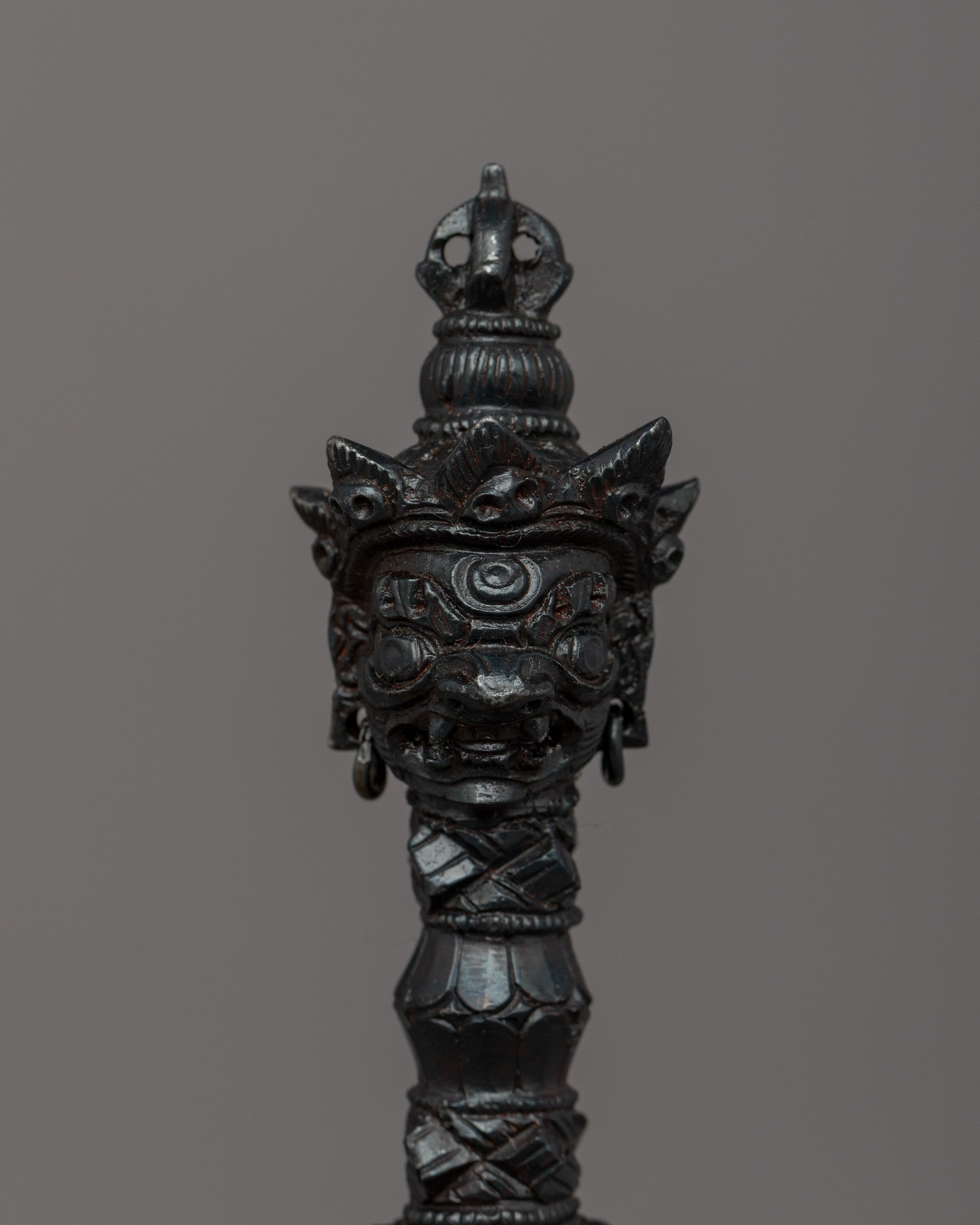 Buddhist Ritual Dagger Phurba | Sacred Tibetan Spiritual Tool