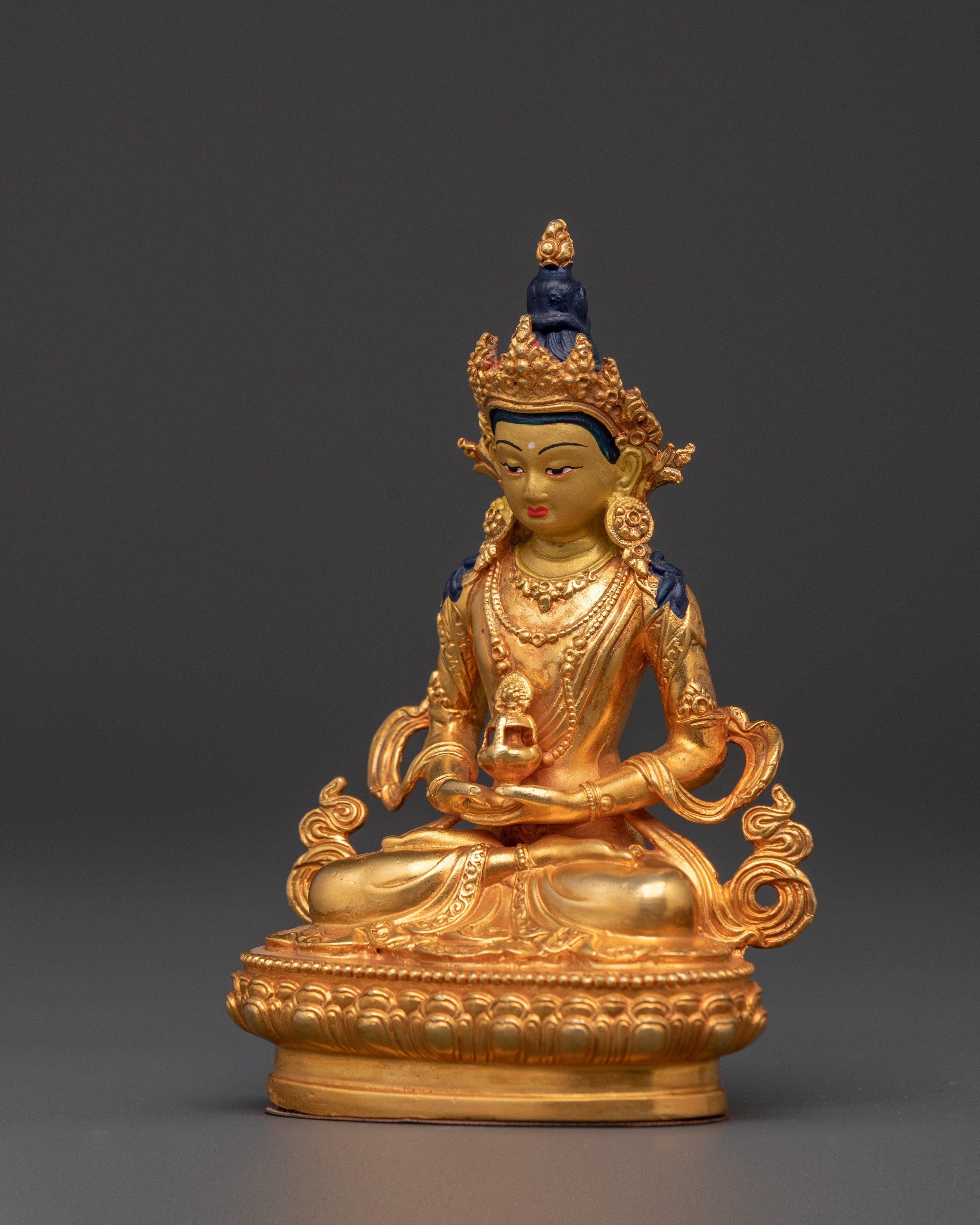 Handcrafted Amitayus Buddha Statue  | Symbol of Longevity and Prosperity