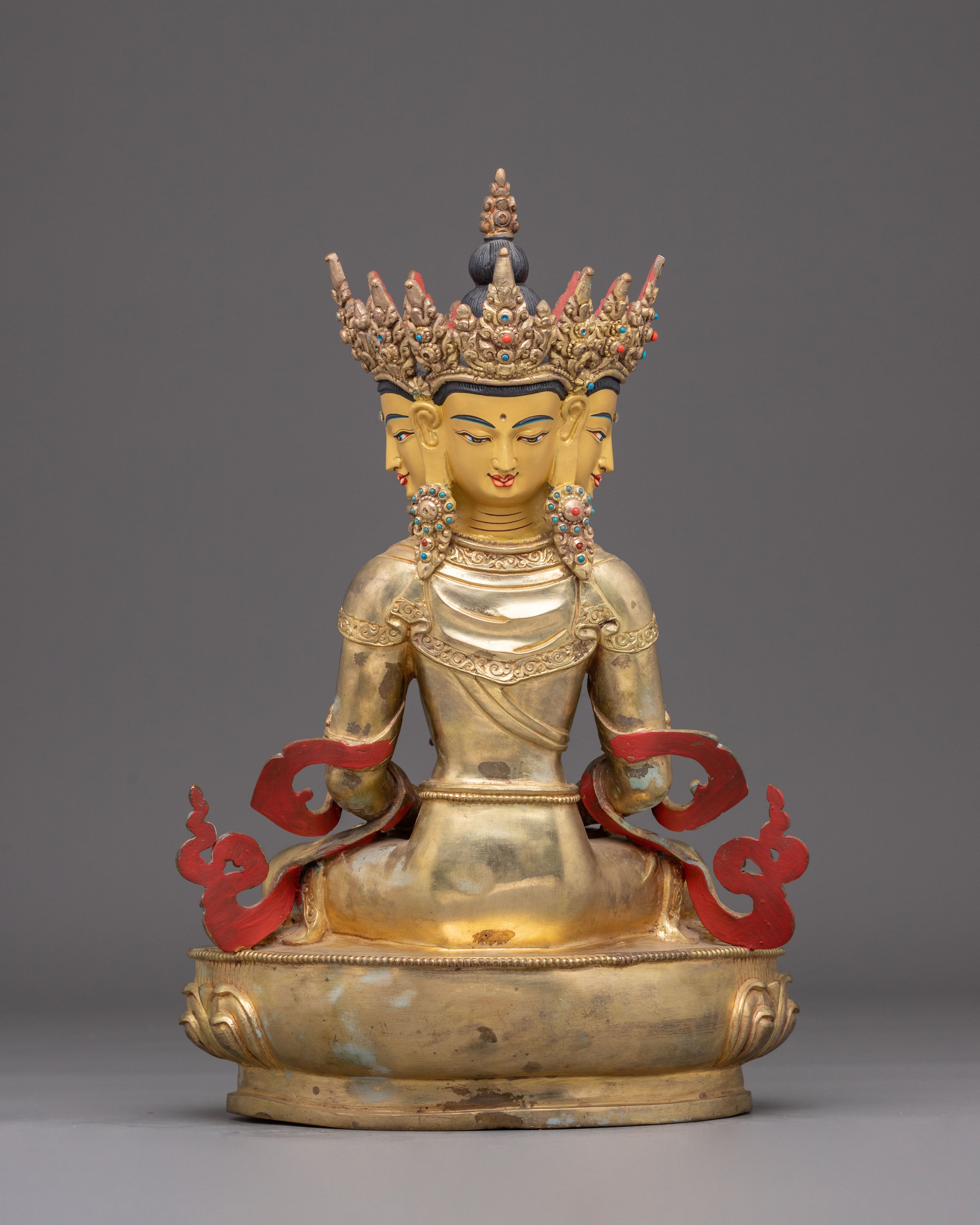 Vairochana Buddha Sculpture | Symbol of Enlightenment