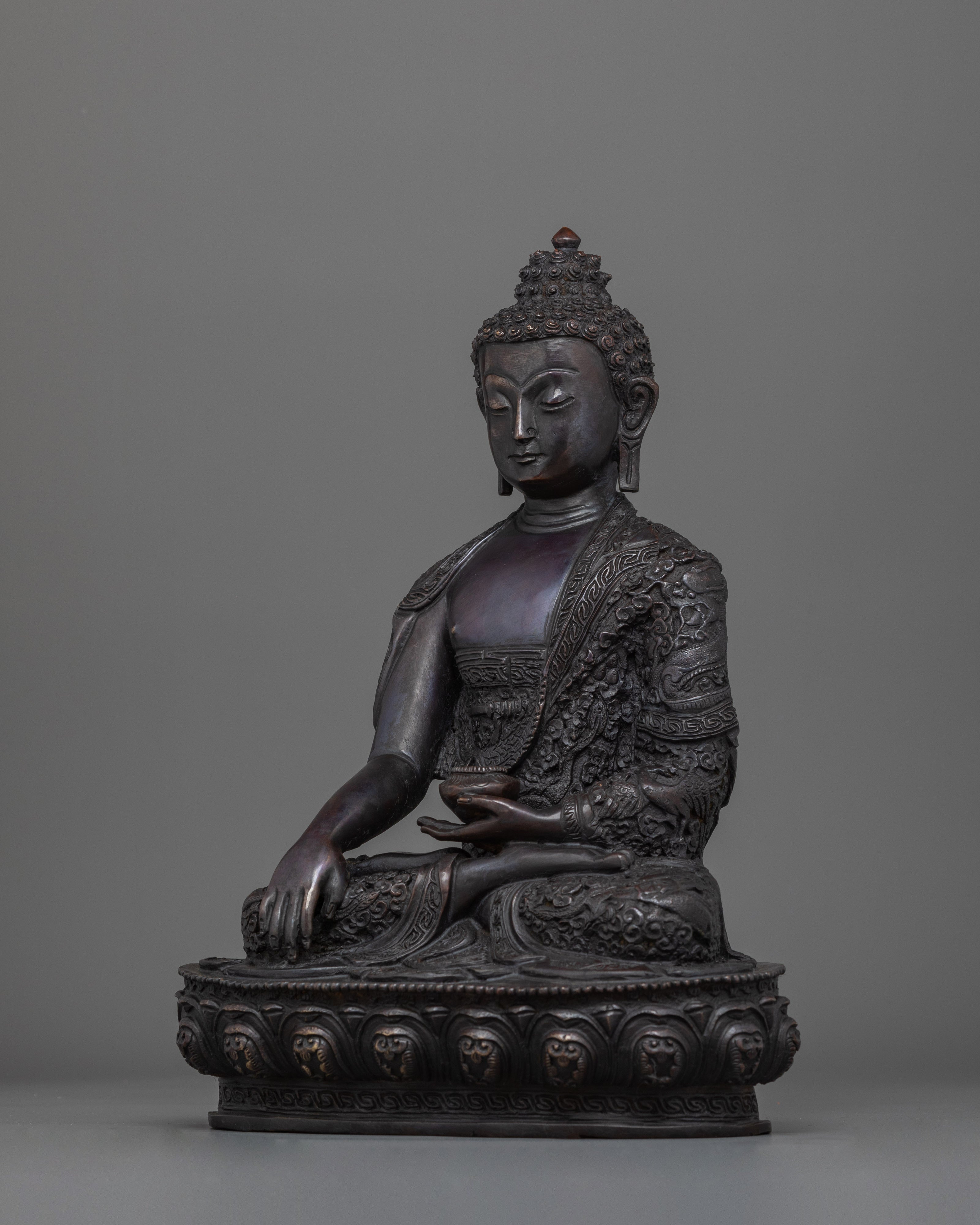 Shakyamuni Buddha in Bhumisparsha Mudra | Symbol of Enlightenment