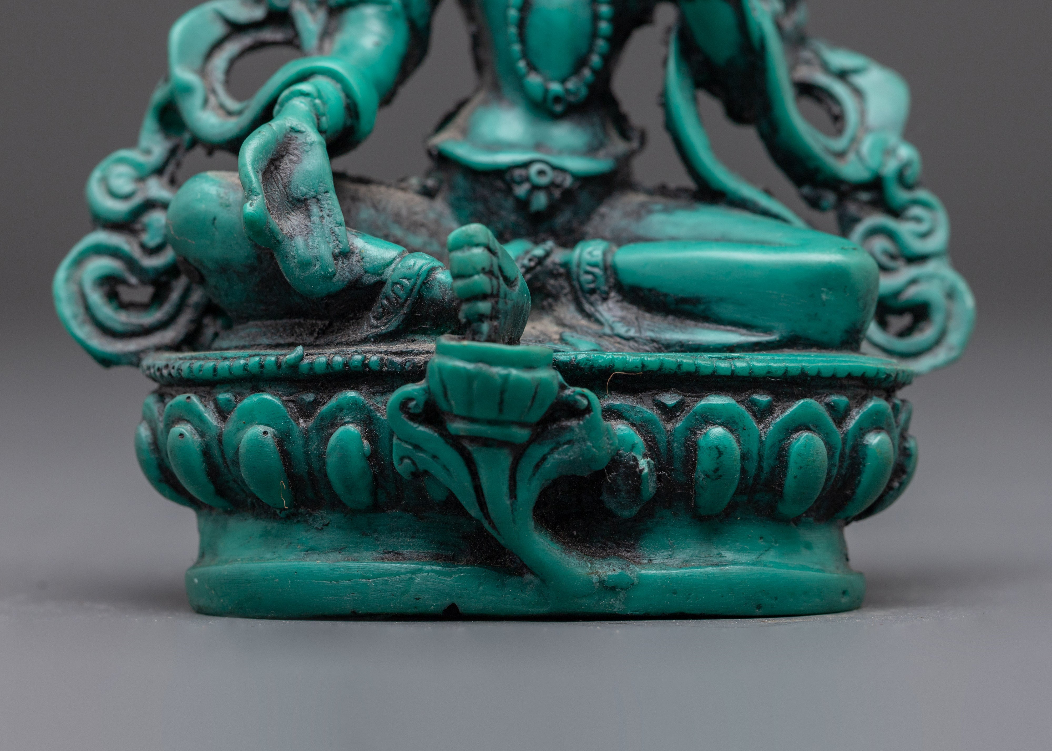 Sacred Bodhisattva Green Tara Statue | Symbol of Compassion