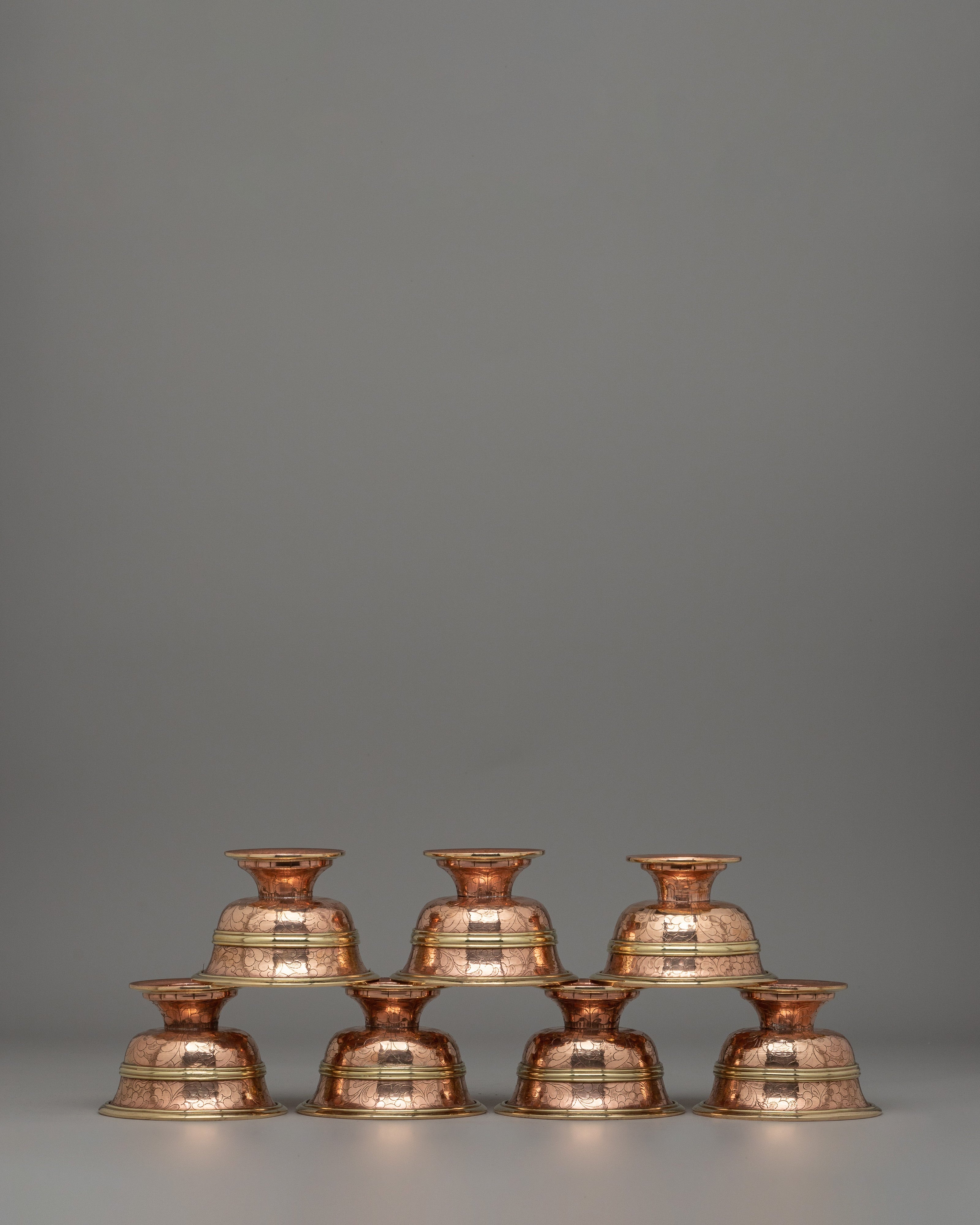 tibetan-copper-offering-bowl-set