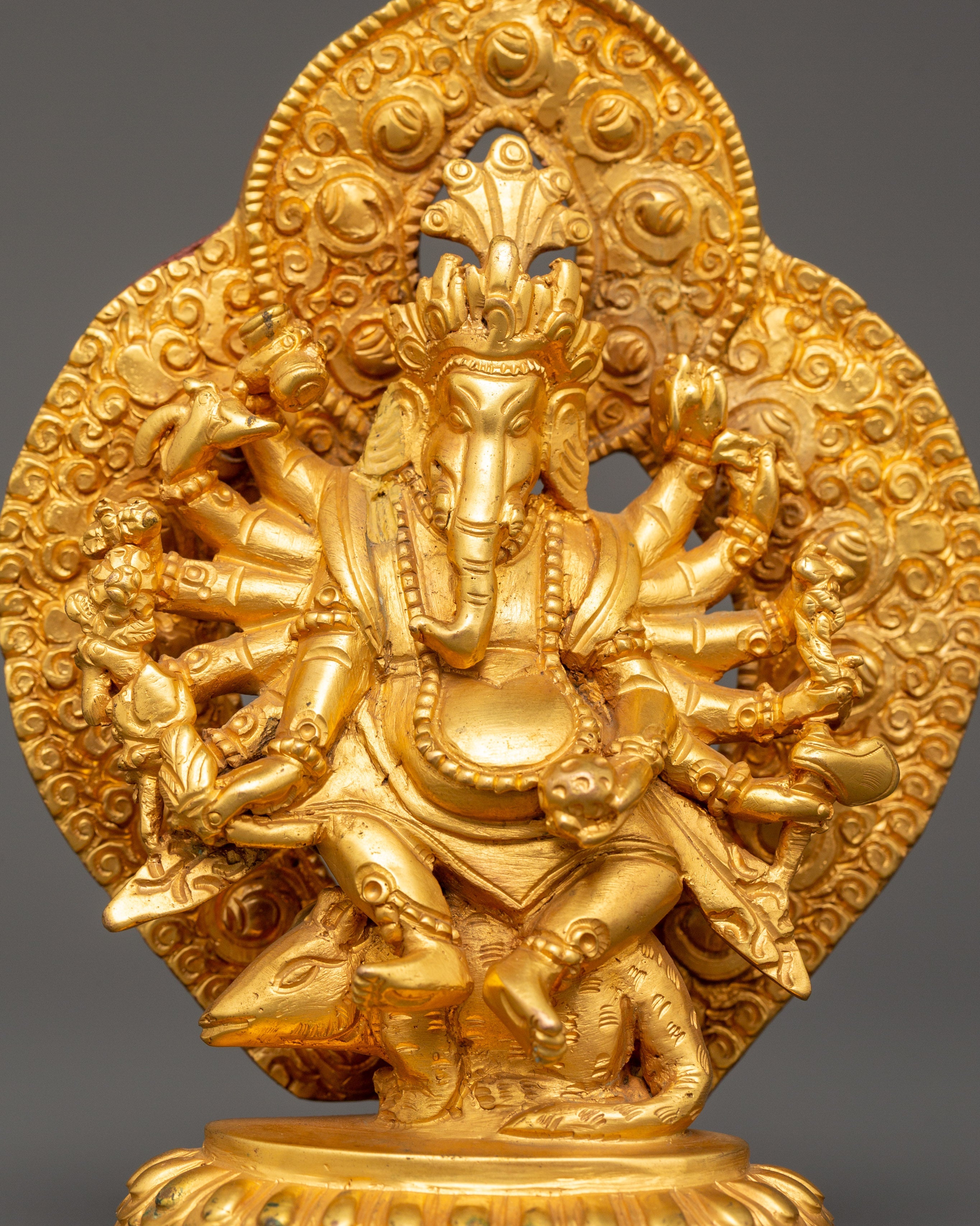Gold-Plated Ganesh Statue | A Divine Symbol of Prosperity
