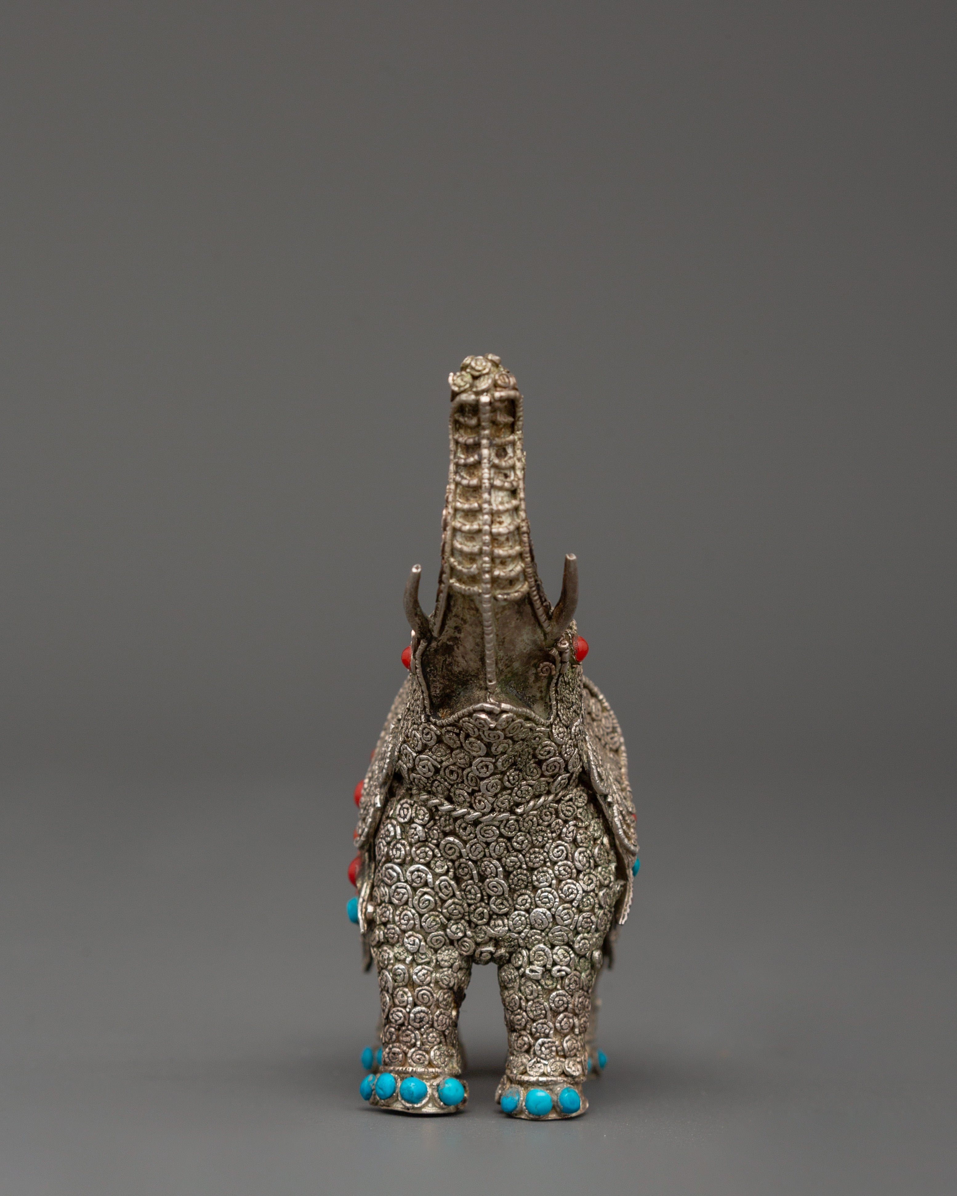 Elephant Figurine | Embodiment of Power, Wisdom, and Grace