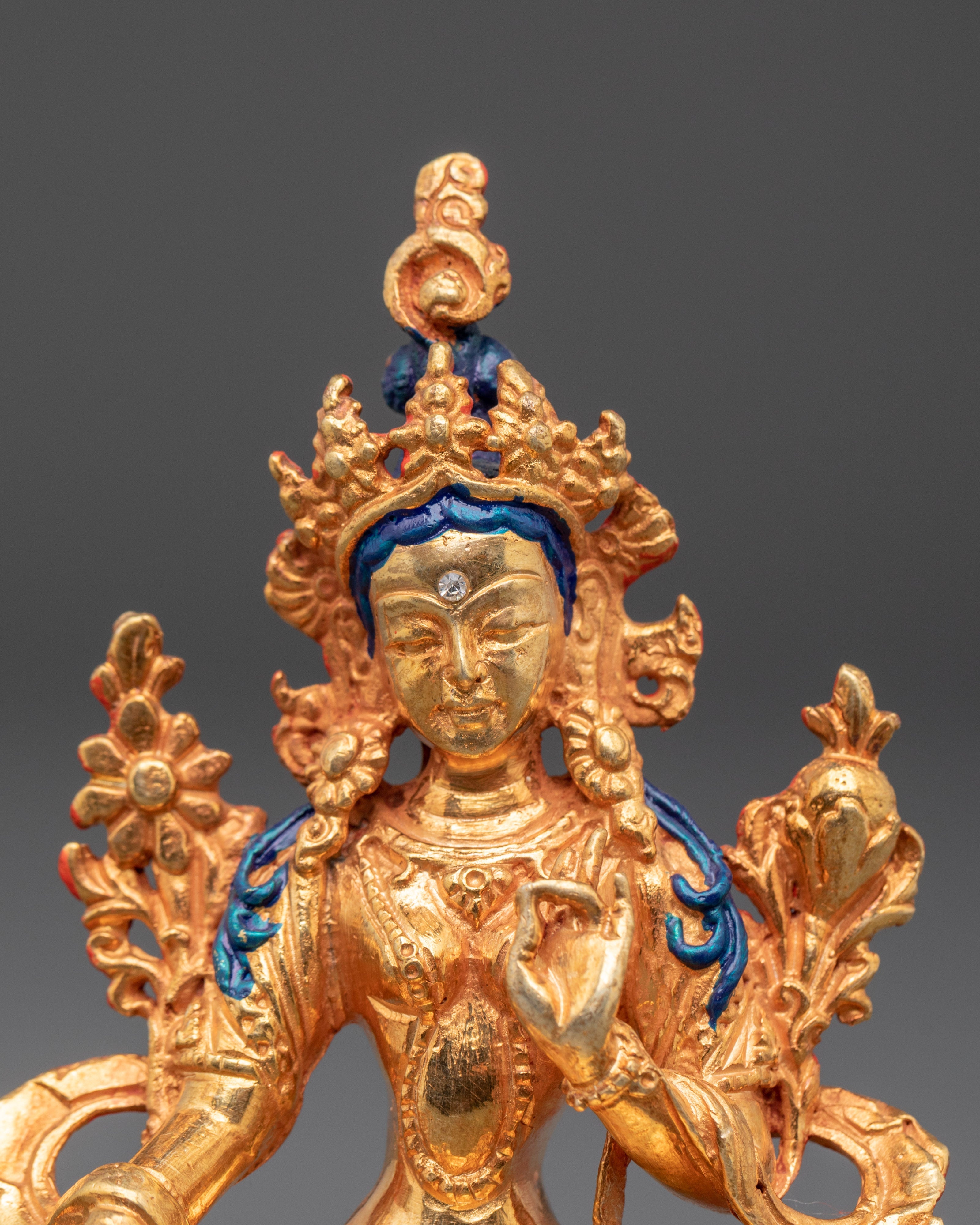 Compassionate Deity Shyama Tara Statue | Embrace Compassion and Wisdom