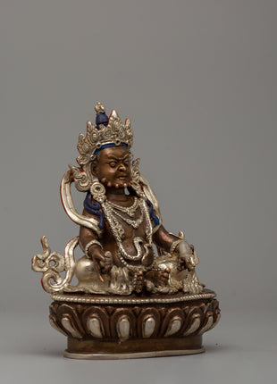 Deity Dzambhala Sculpture | The Divine Wealth Deity