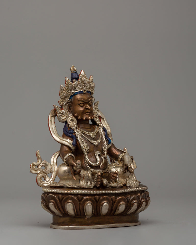 Deity Dzambhala Sculpture | The Divine Wealth Deity