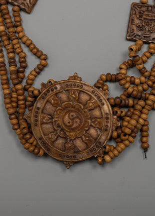 Tibetan Bone Rugen (Rus-Gyan) | Sacred Ritual Adornment Set